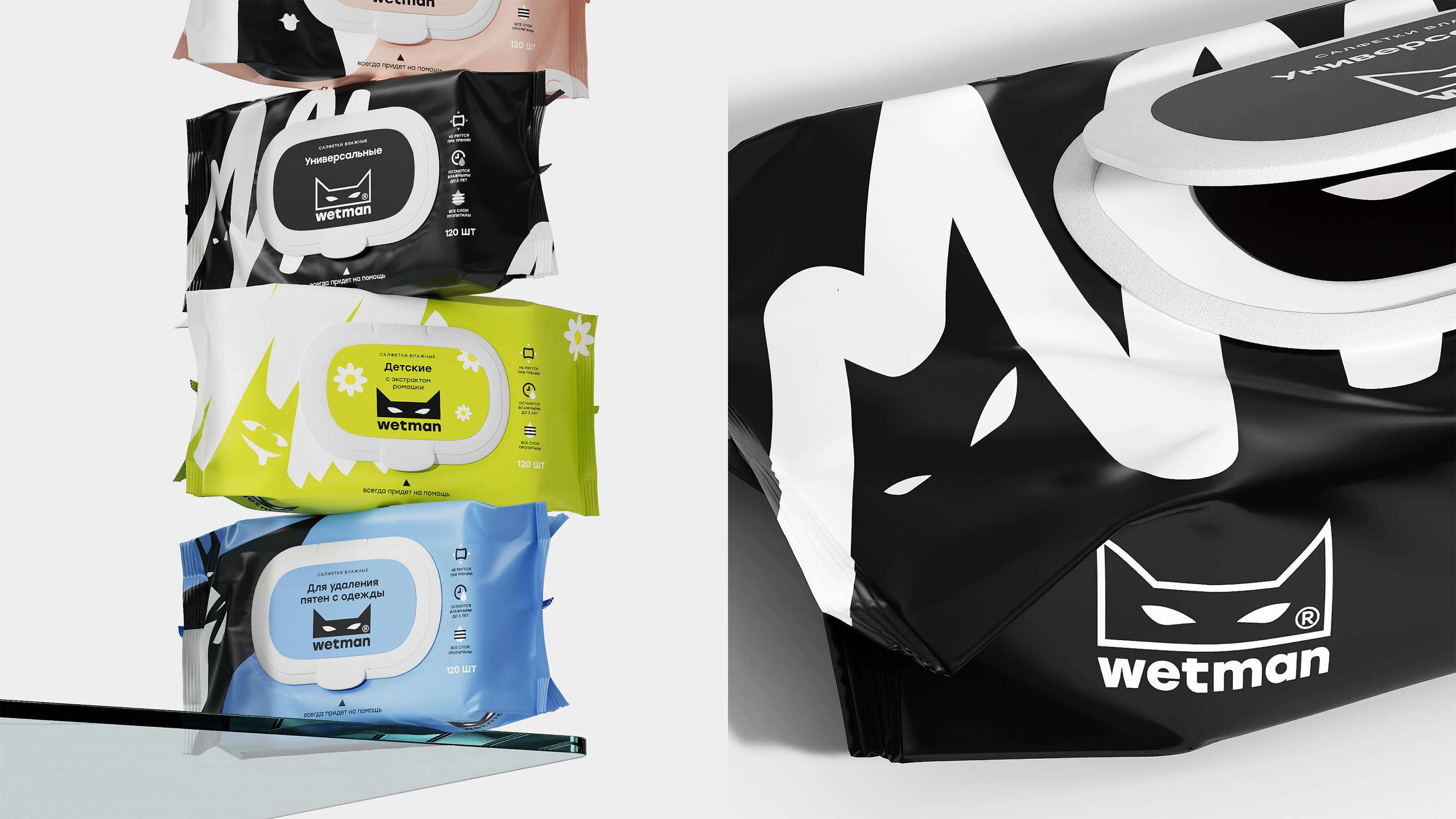Wetman® - всегда придет на помощь — Изображение №5 — Брендинг на Dprofile