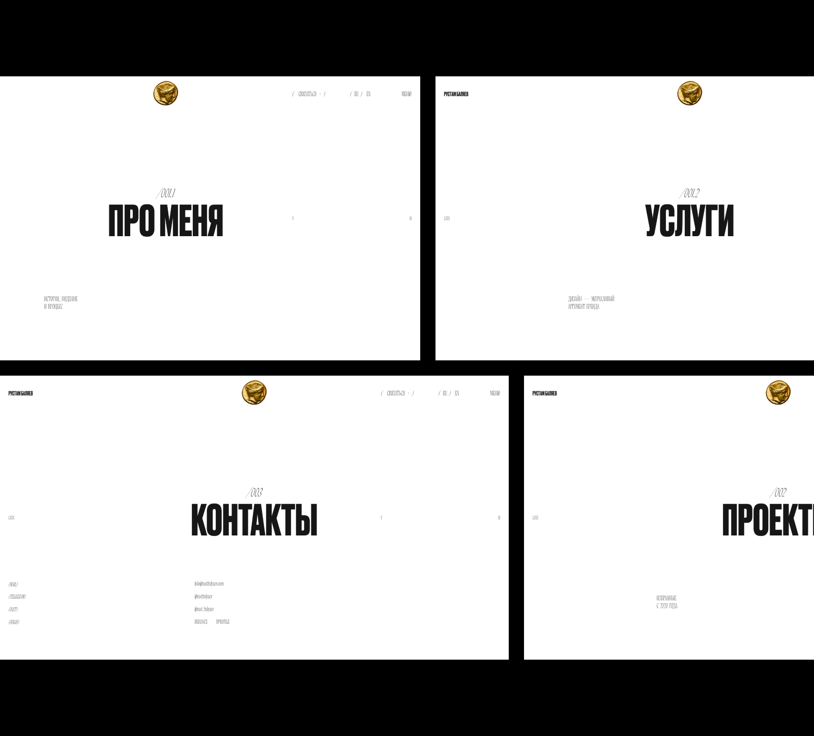 Рустам Баляев — Портфолио / 001 — Изображение №4 — Интерфейсы, Брендинг на Dprofile