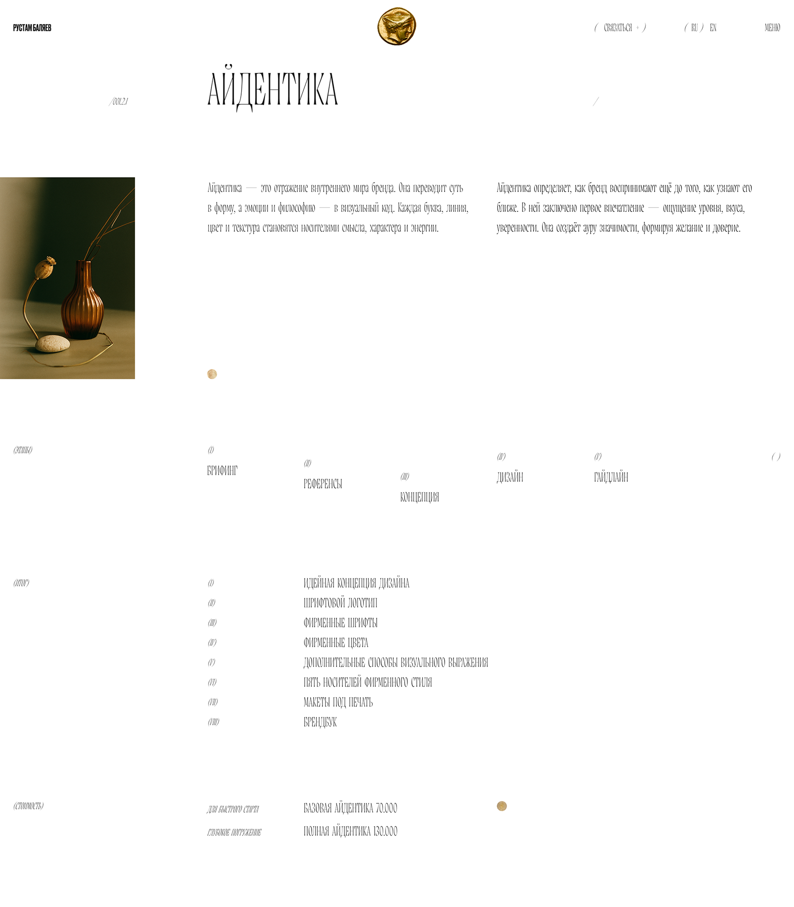 Рустам Баляев — Портфолио / 001 — Изображение №7 — Интерфейсы, Брендинг на Dprofile