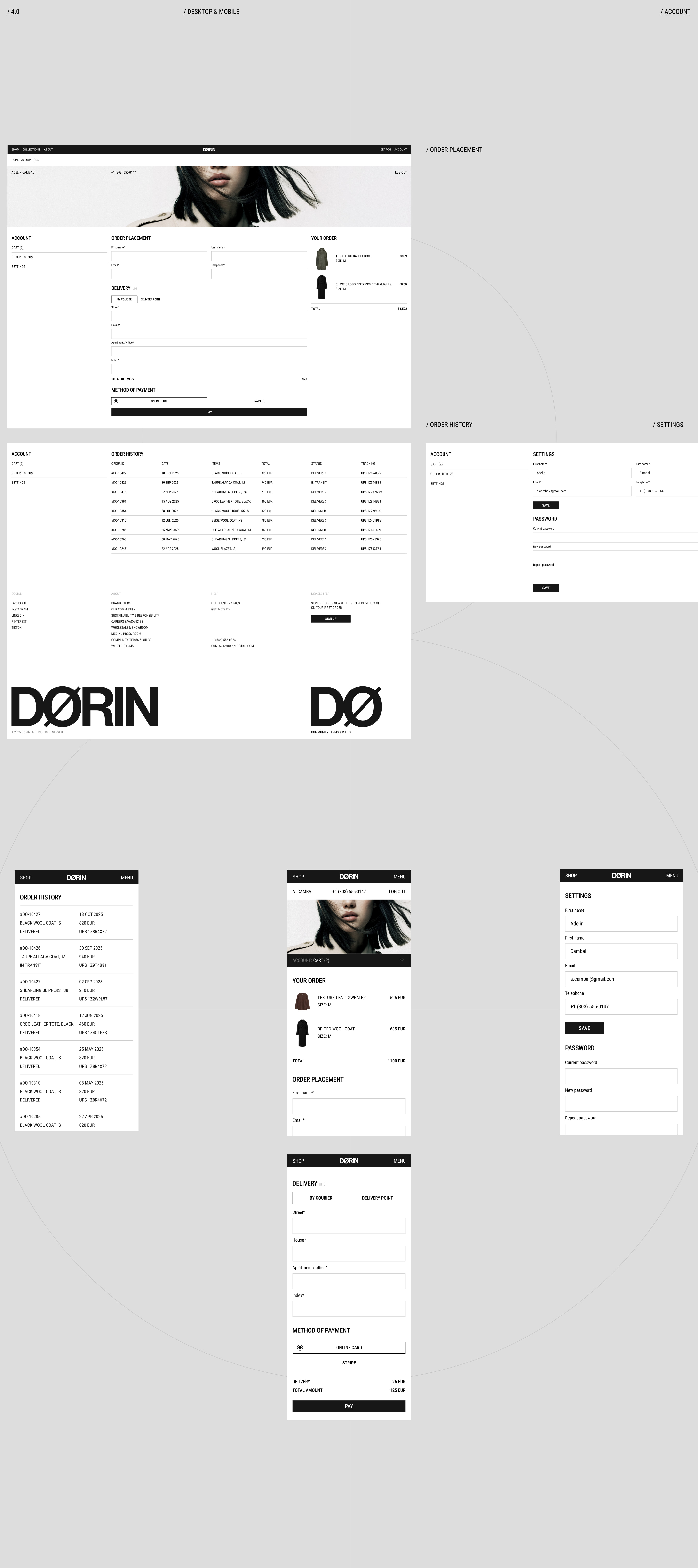 DØRIN — Изображение №9 — Интерфейсы на Dprofile