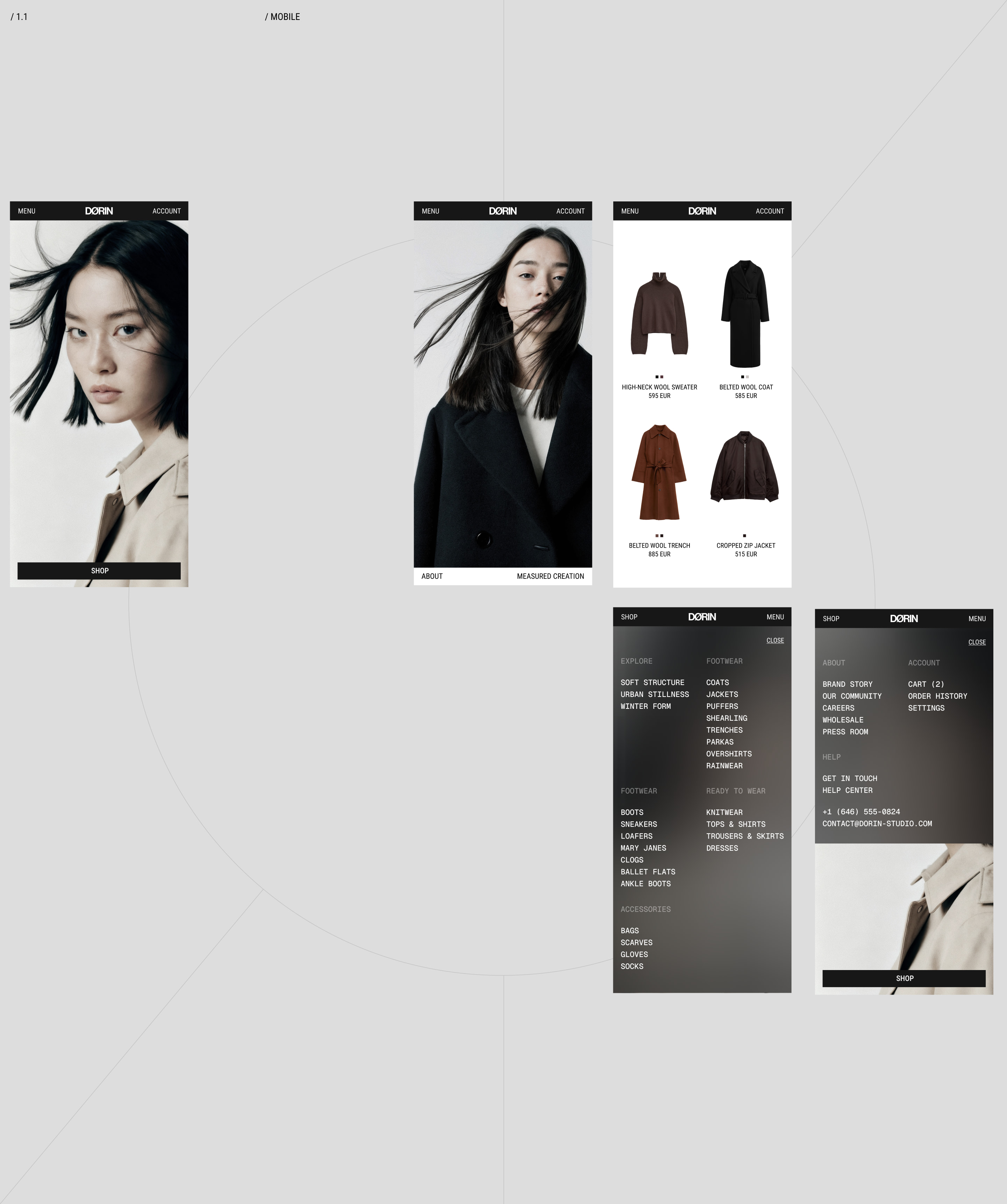 DØRIN — Изображение №3 — Интерфейсы на Dprofile