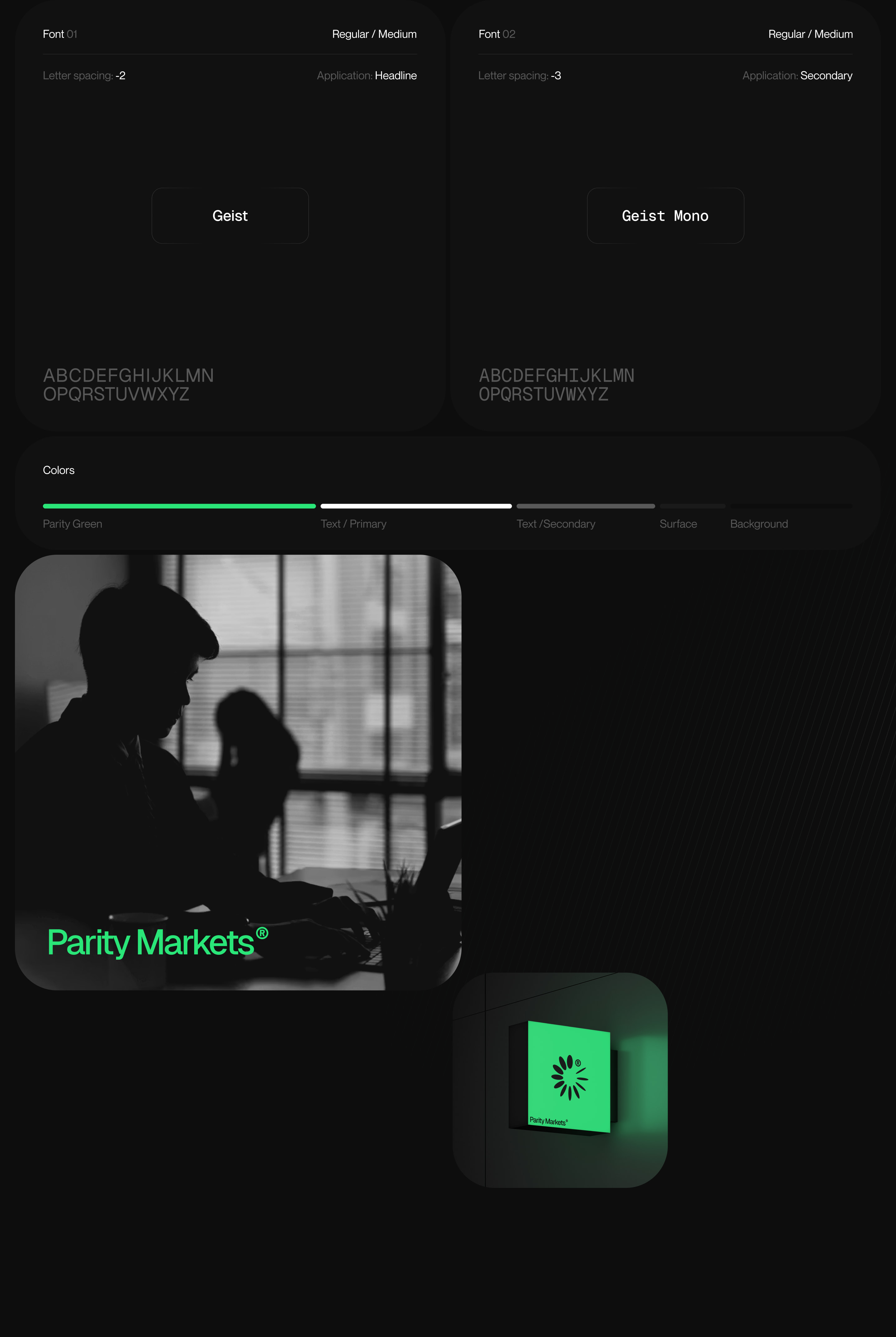Parity Markets — Изображение №7 — Интерфейсы, Брендинг на Dprofile