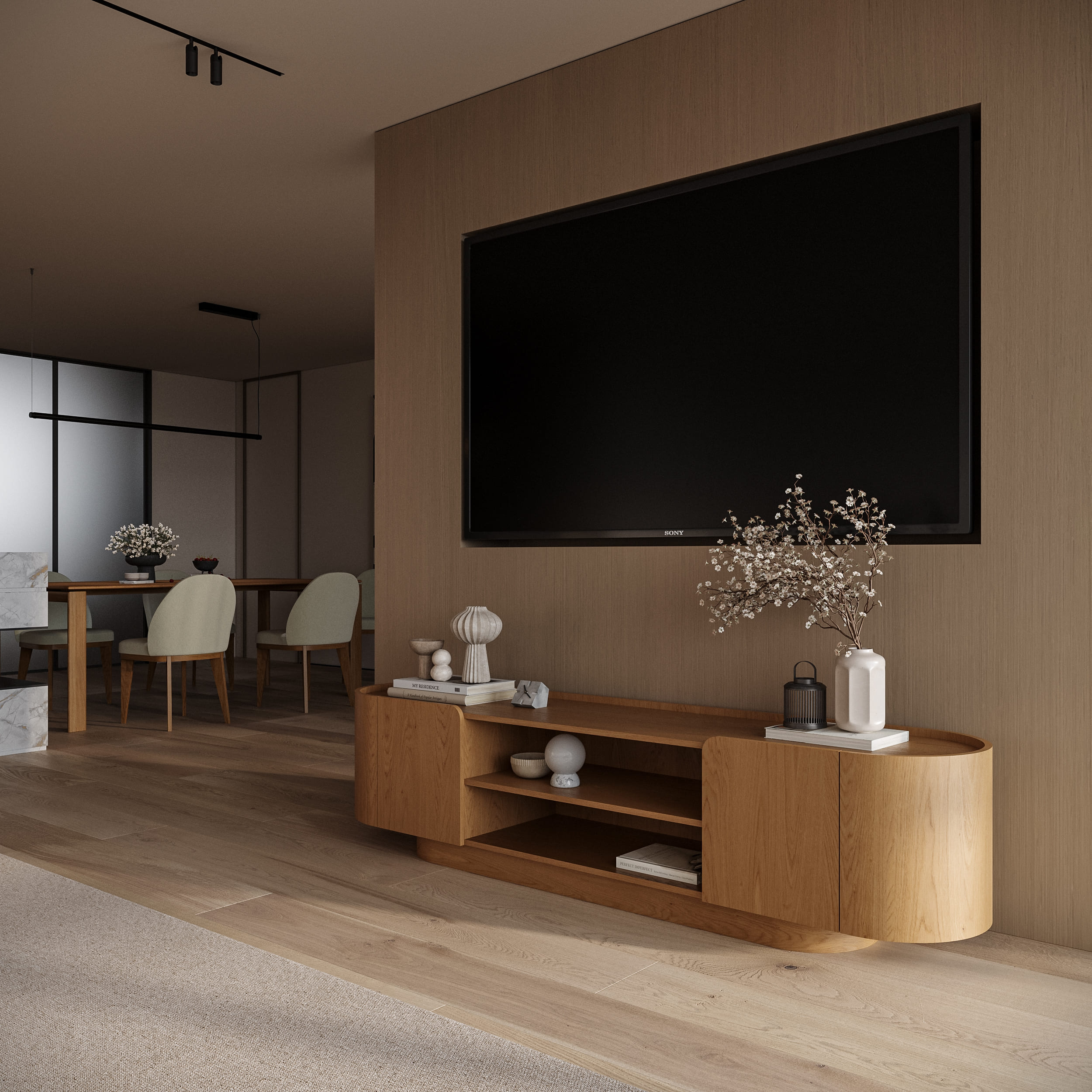 Визуализация деревянной мебели для проекта napili-li.ru — Изображение №3 — 3D, Архитектура на Dprofile