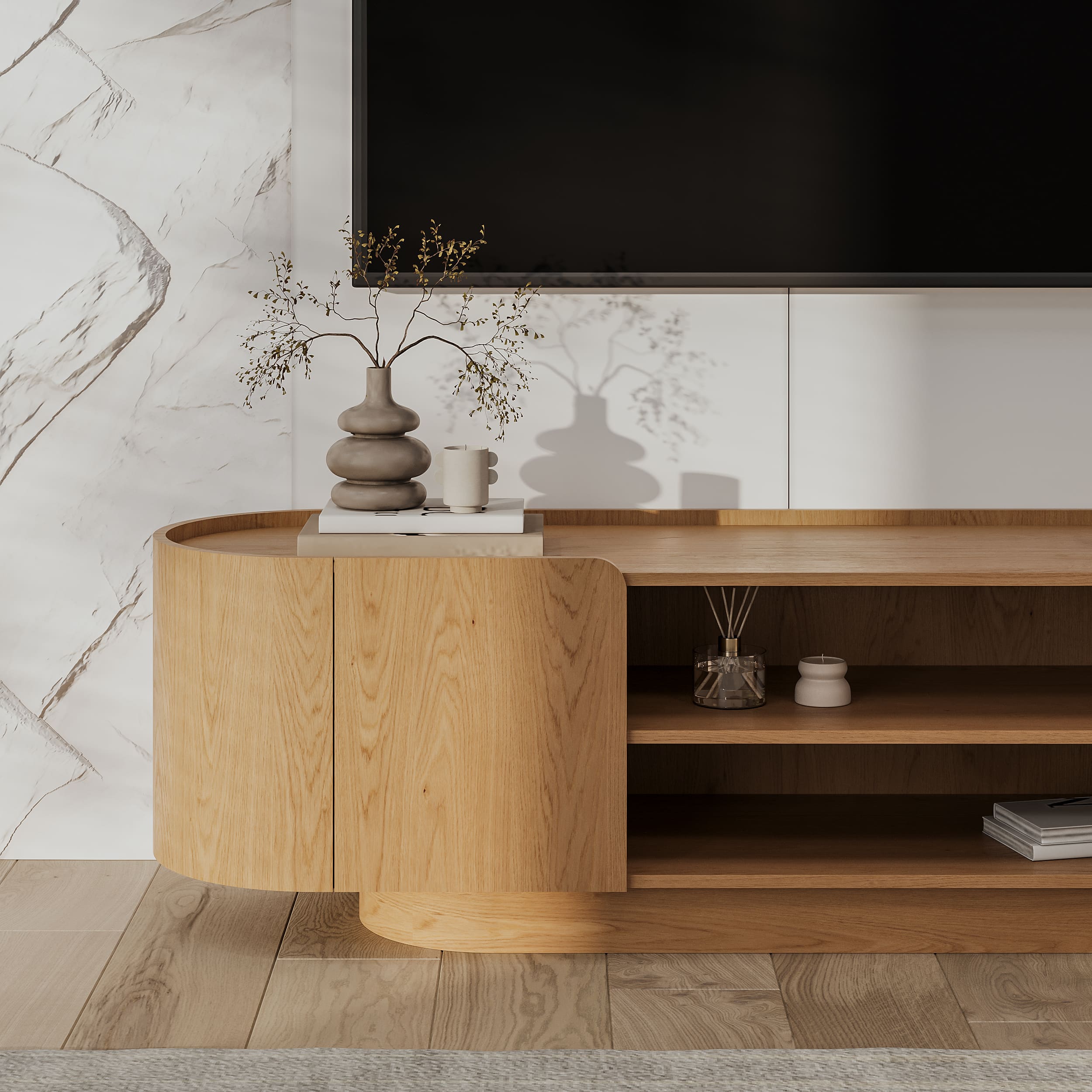 Визуализация деревянной мебели для проекта napili-li.ru — Изображение №19 — 3D, Архитектура на Dprofile