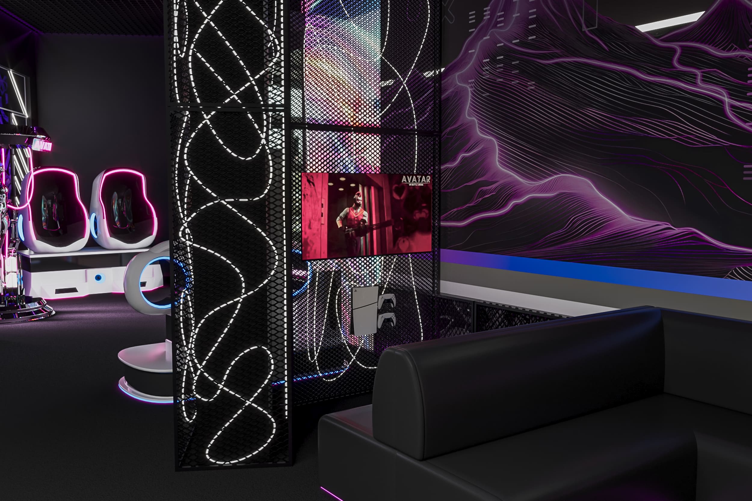 3Д визуализация-концепция VR арена АВАТАР — Изображение №9 — 3D, Архитектура на Dprofile