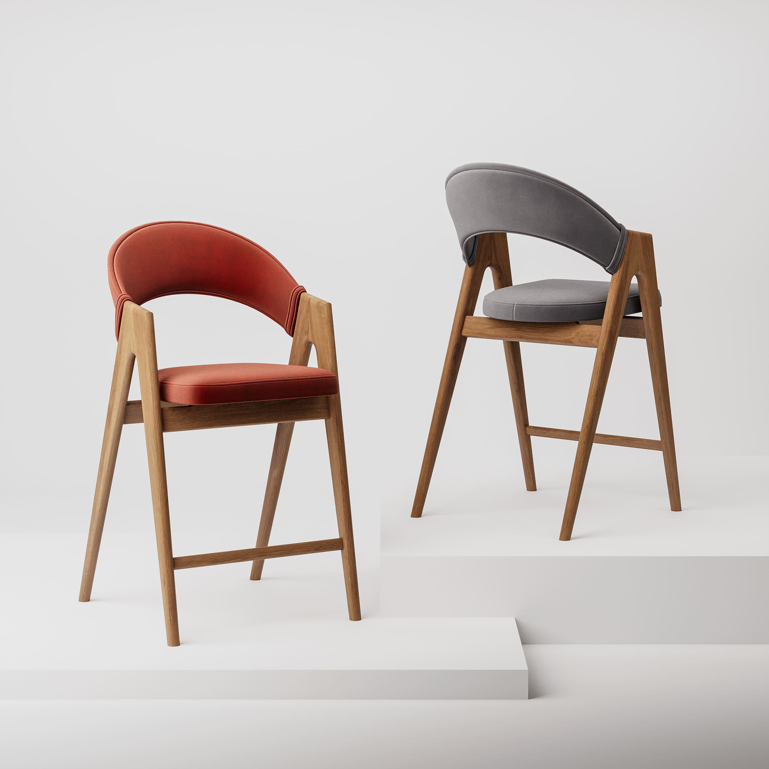 Визуализация деревянной мебели для проекта napili-li.ru — Изображение №14 — 3D, Архитектура на Dprofile