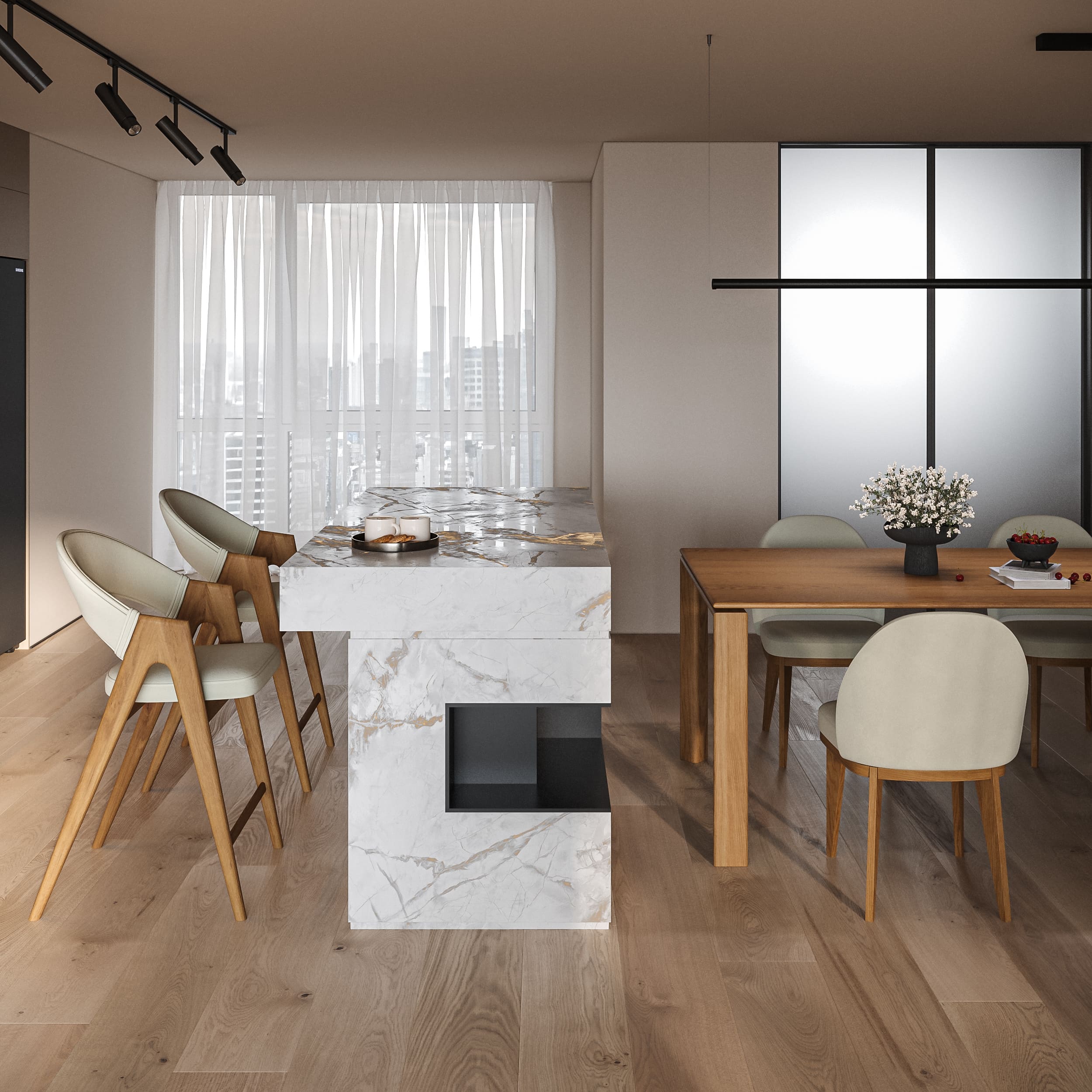 Визуализация деревянной мебели для проекта napili-li.ru — Изображение №11 — 3D, Архитектура на Dprofile