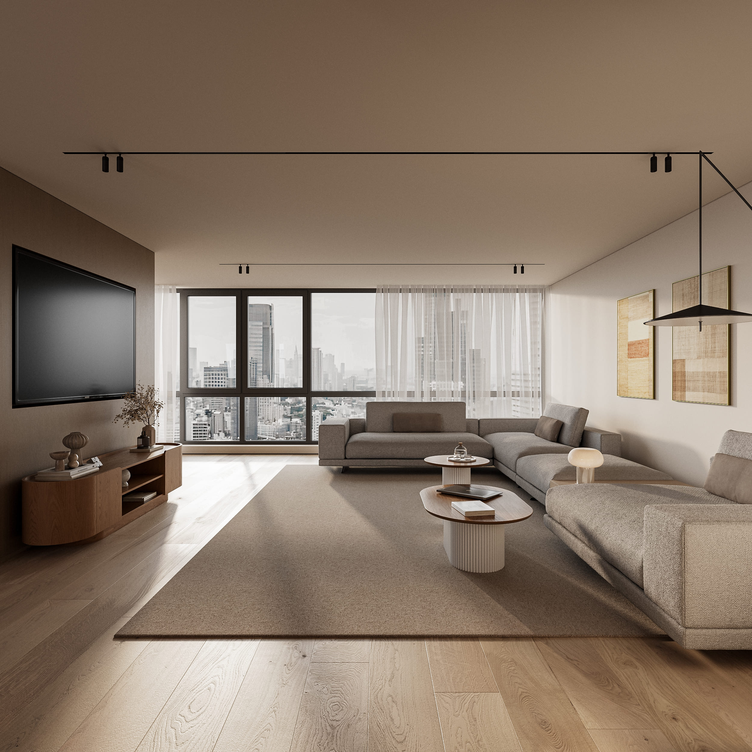 Визуализация деревянной мебели для проекта napili-li.ru — Изображение №2 — 3D, Архитектура на Dprofile