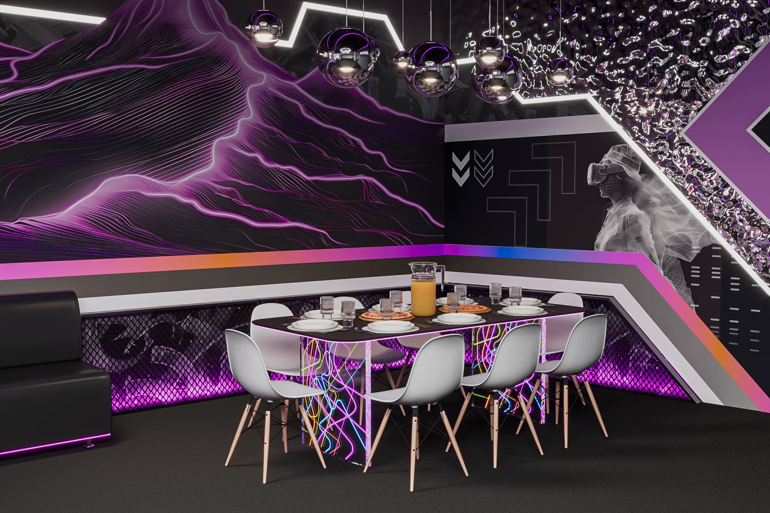 3Д визуализация-концепция VR арена АВАТАР — Изображение №8 — 3D, Архитектура на Dprofile