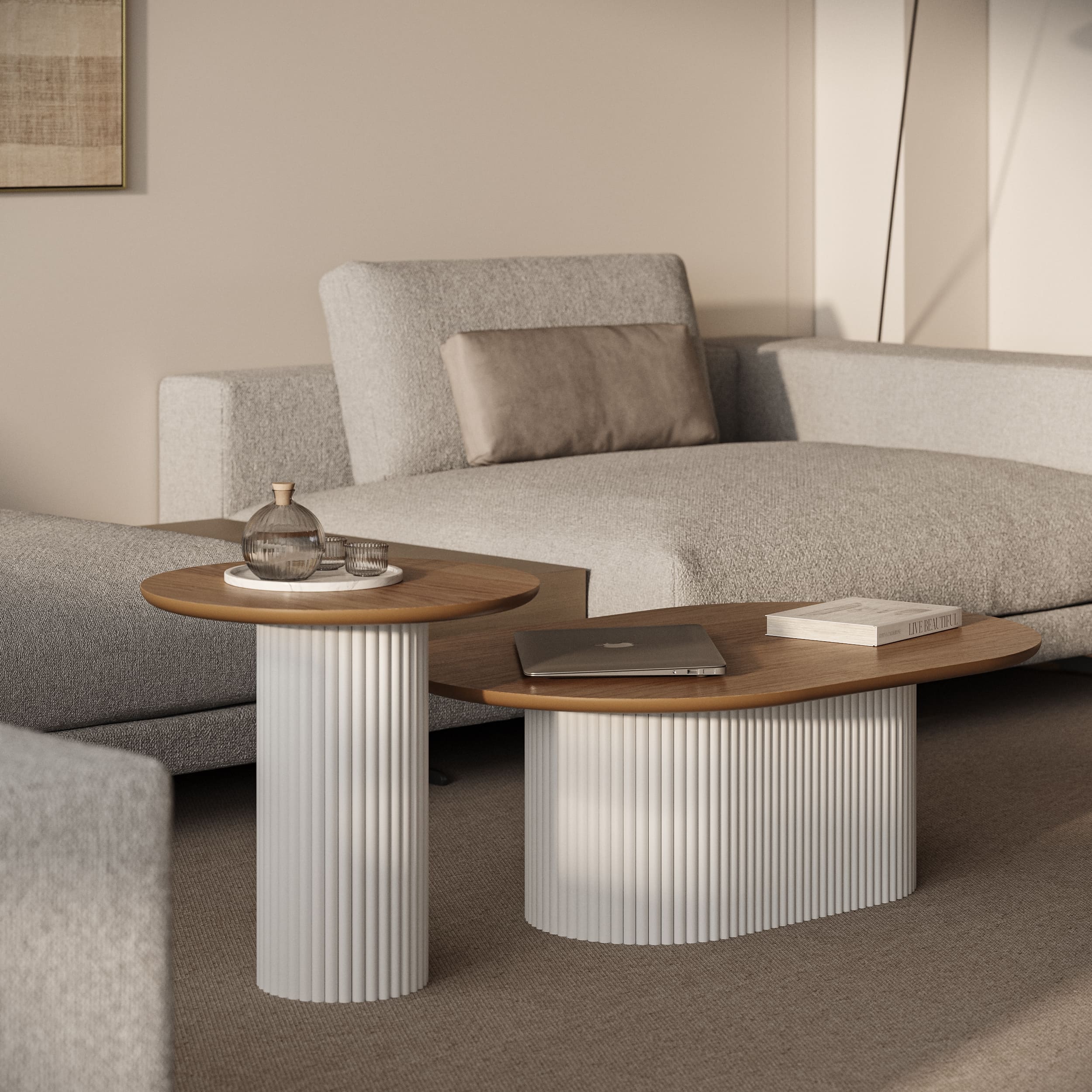 Визуализация деревянной мебели для проекта napili-li.ru — Изображение №7 — 3D, Архитектура на Dprofile