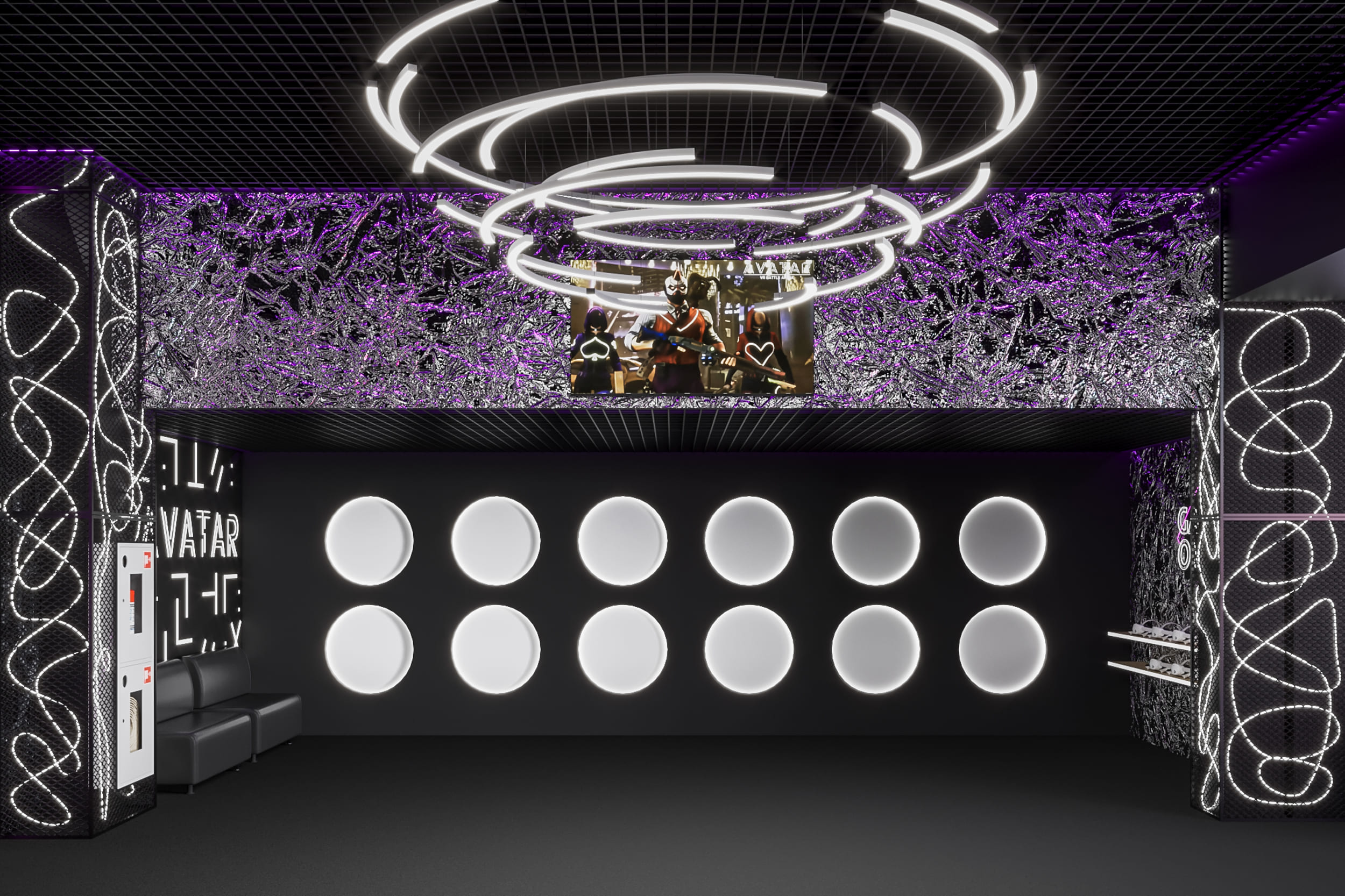 3Д визуализация-концепция VR арена АВАТАР — Изображение №12 — 3D, Архитектура на Dprofile