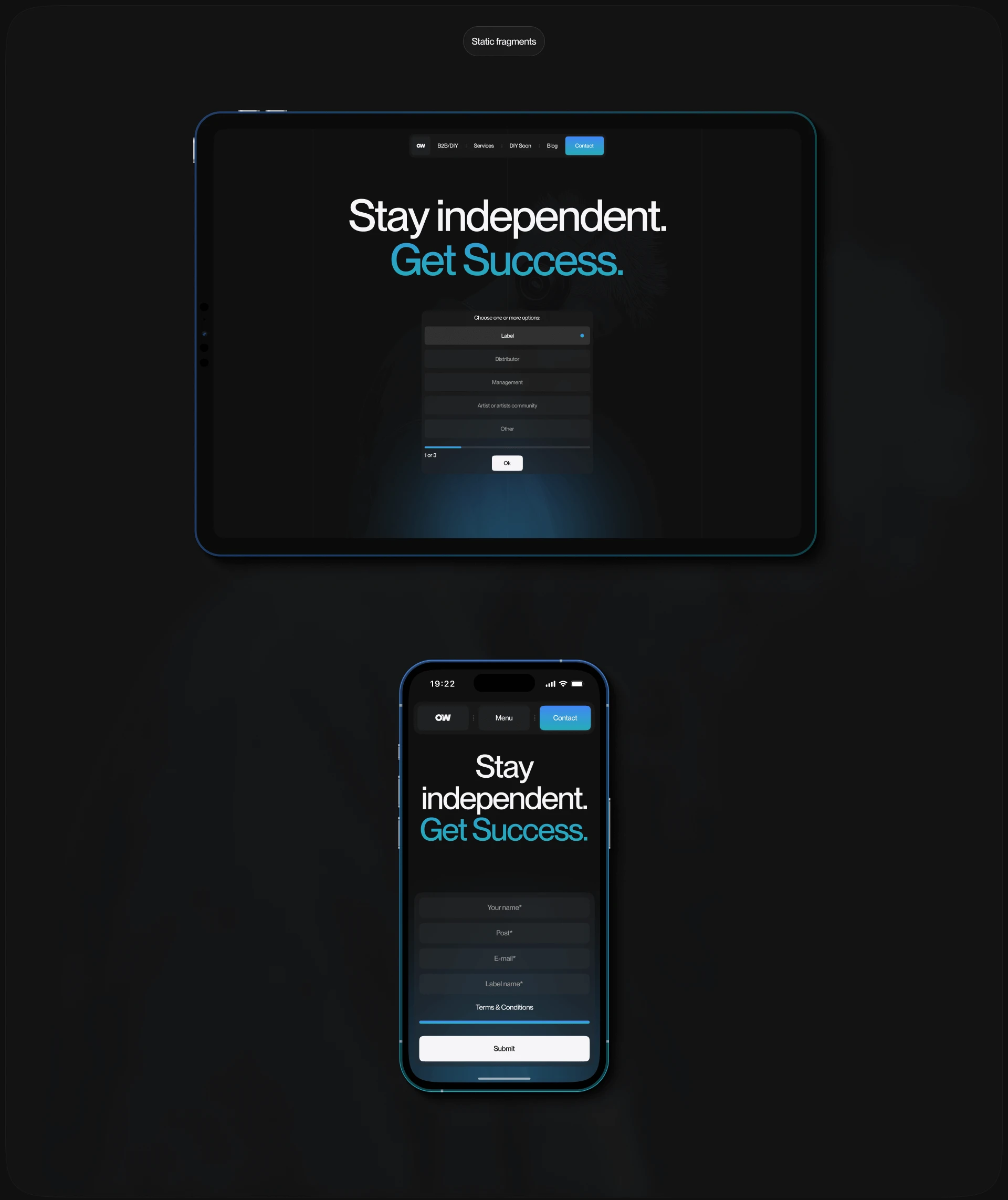 OW | WEB. — Изображение №12 — Интерфейсы, Анимация на Dprofile