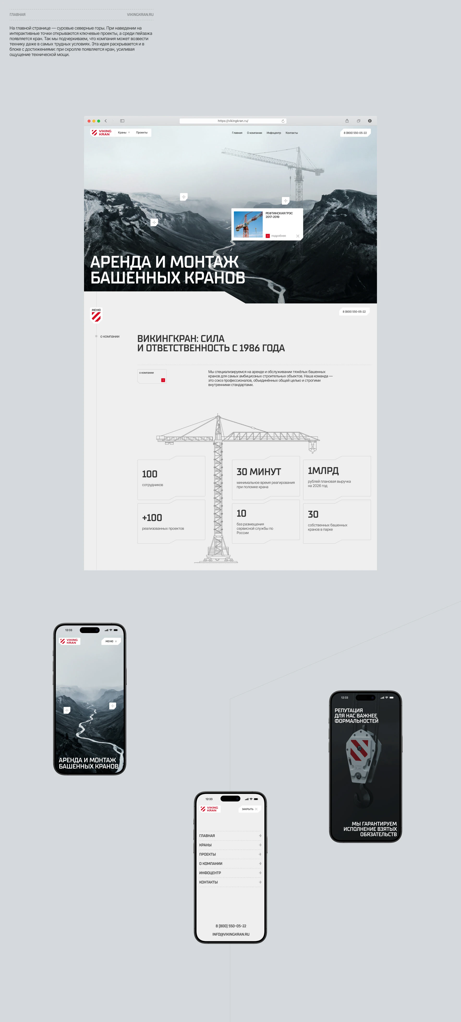 VIKING KRAN — Изображение №3 — Интерфейсы, Анимация на Dprofile