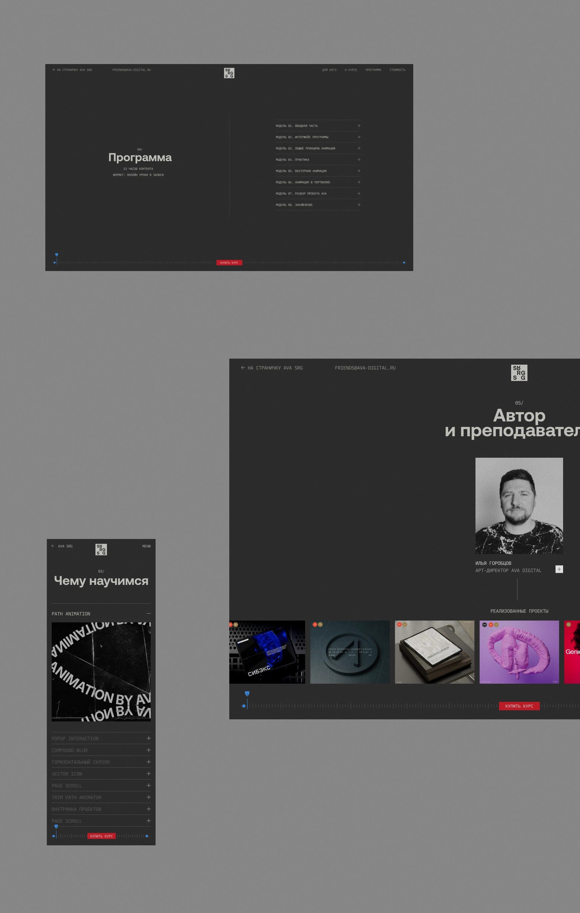 avanimation | Web. & Branding — Изображение №7 — Интерфейсы, Анимация на Dprofile