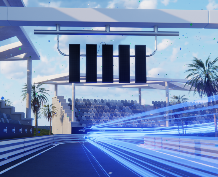 Launchpad кампания Tectum — 3D, Анимация на Dprofile