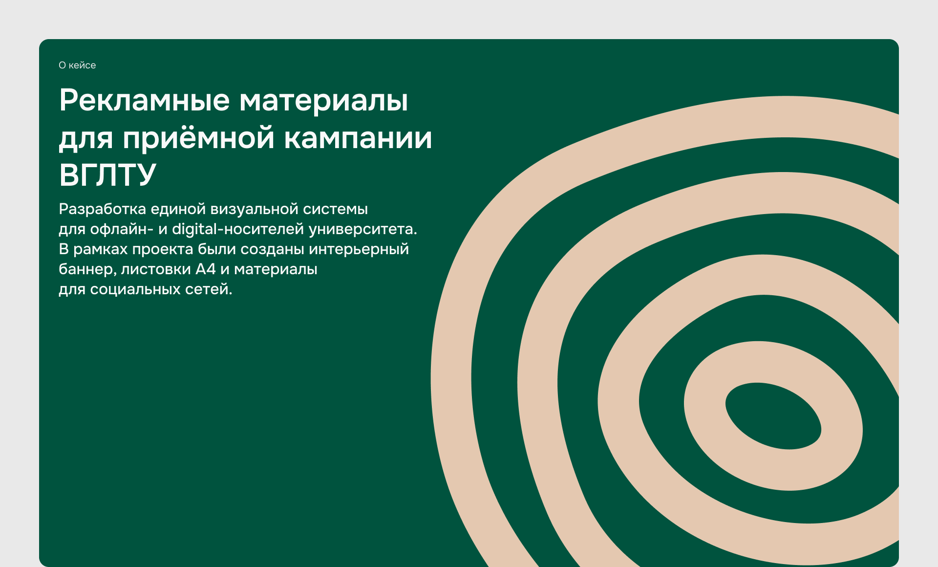 Айдентика приёмной кампании ВГЛТУ — Изображение №1 — Графика, Маркетинг на Dprofile