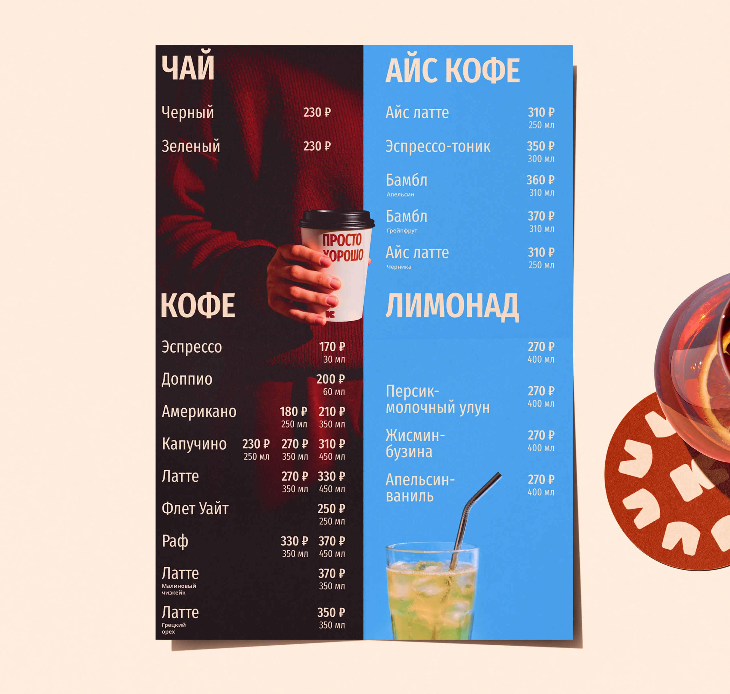 Корка | Логотип и айдентика кофейни — Изображение №20 — Брендинг на Dprofile