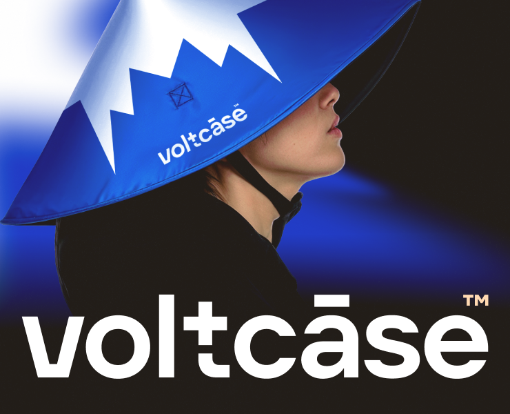 Voltcase™ | Логотип, айдентика, мерч на Dprofile