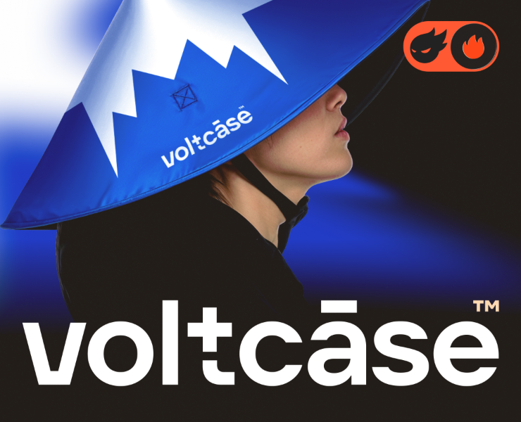 Voltcase™ | Логотип, айдентика, мерч на Dprofile