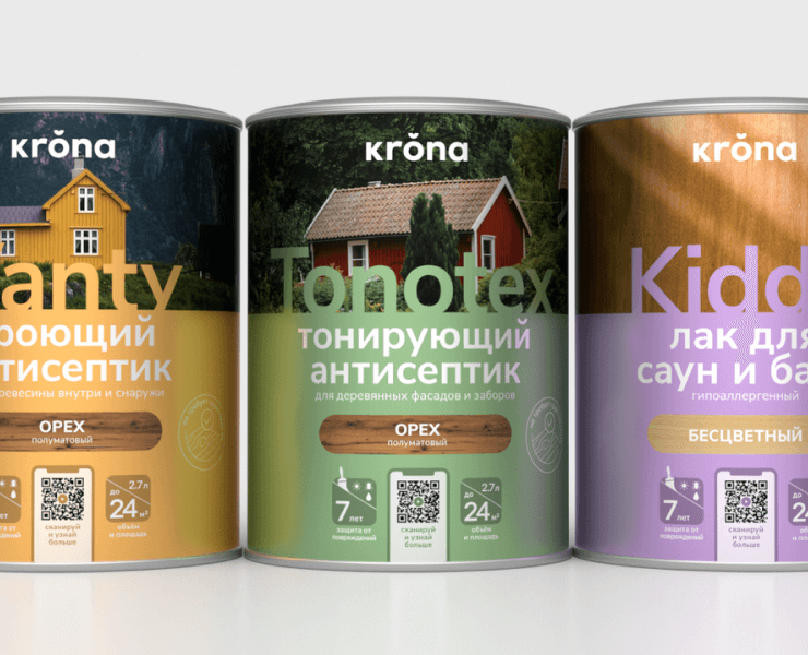 krona — Брендинг на Dprofile