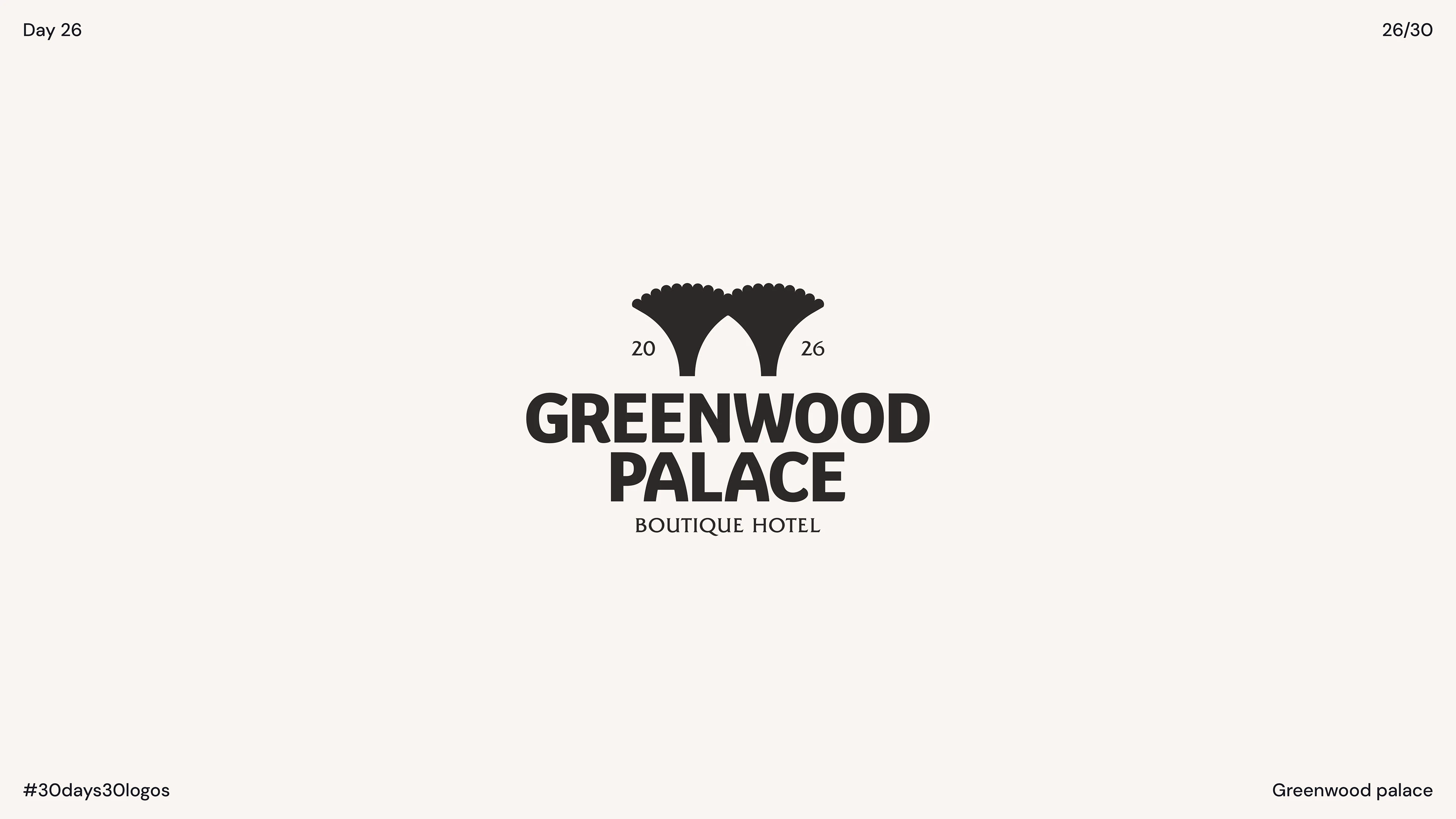 Logo Challenge 2026 | 30days30logos — Изображение №28 — Брендинг, Графика на Dprofile