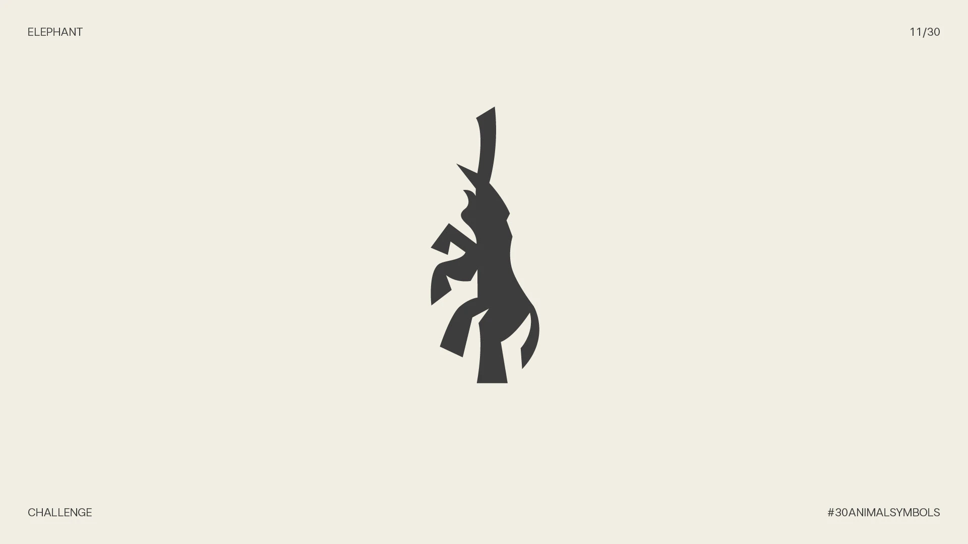 30 Animal Symbols Challenge — Изображение №14 — Брендинг, Графика на Dprofile