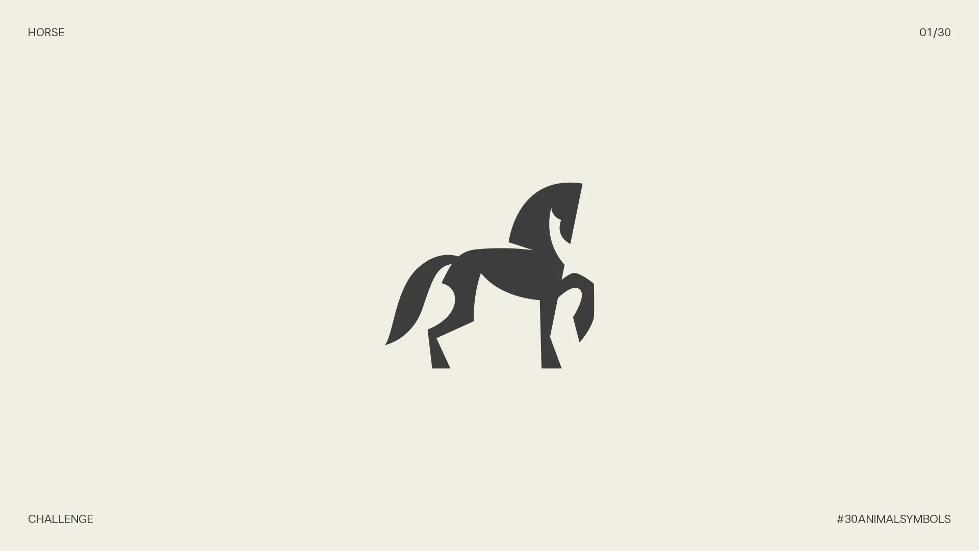 30 Animal Symbols Challenge — Изображение №4 — Брендинг, Графика на Dprofile