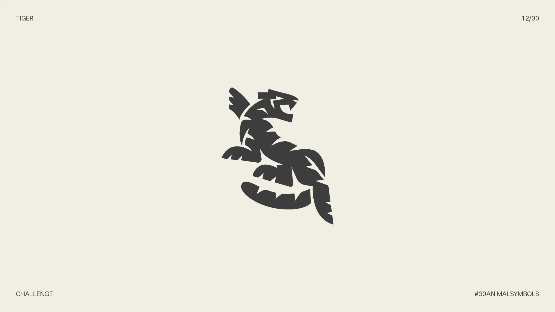 30 Animal Symbols Challenge — Изображение №15 — Брендинг, Графика на Dprofile