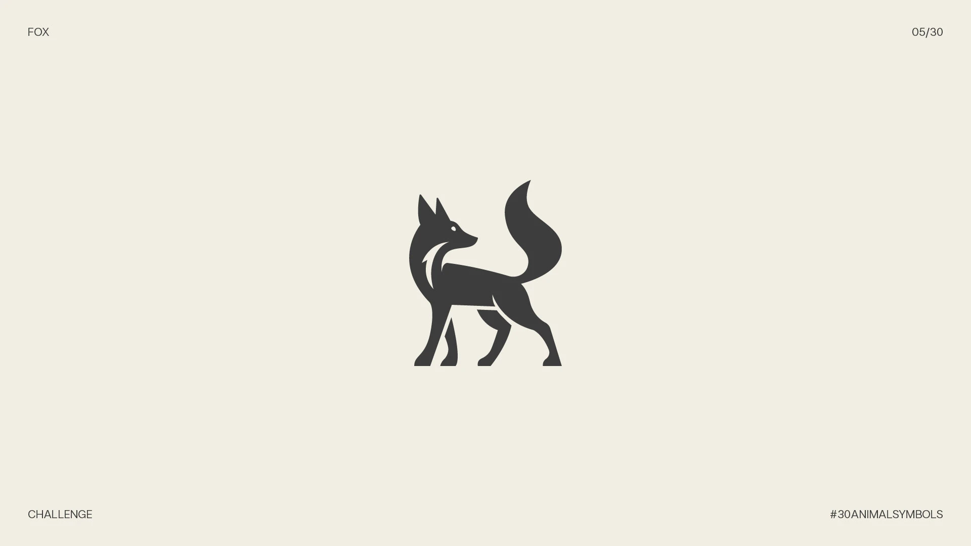 30 Animal Symbols Challenge — Изображение №8 — Брендинг, Графика на Dprofile