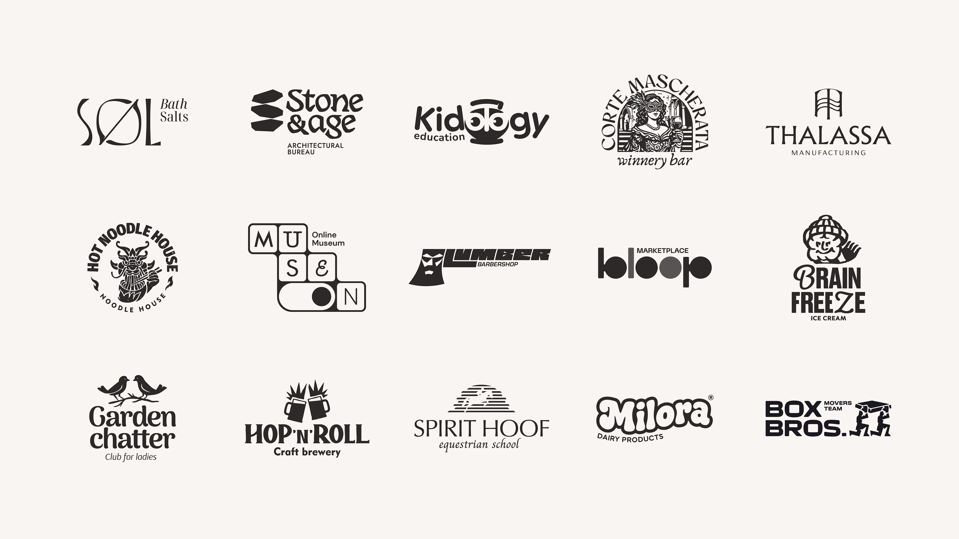 Logo Challenge 2026 | 30days30logos — Изображение №2 — Брендинг, Графика на Dprofile