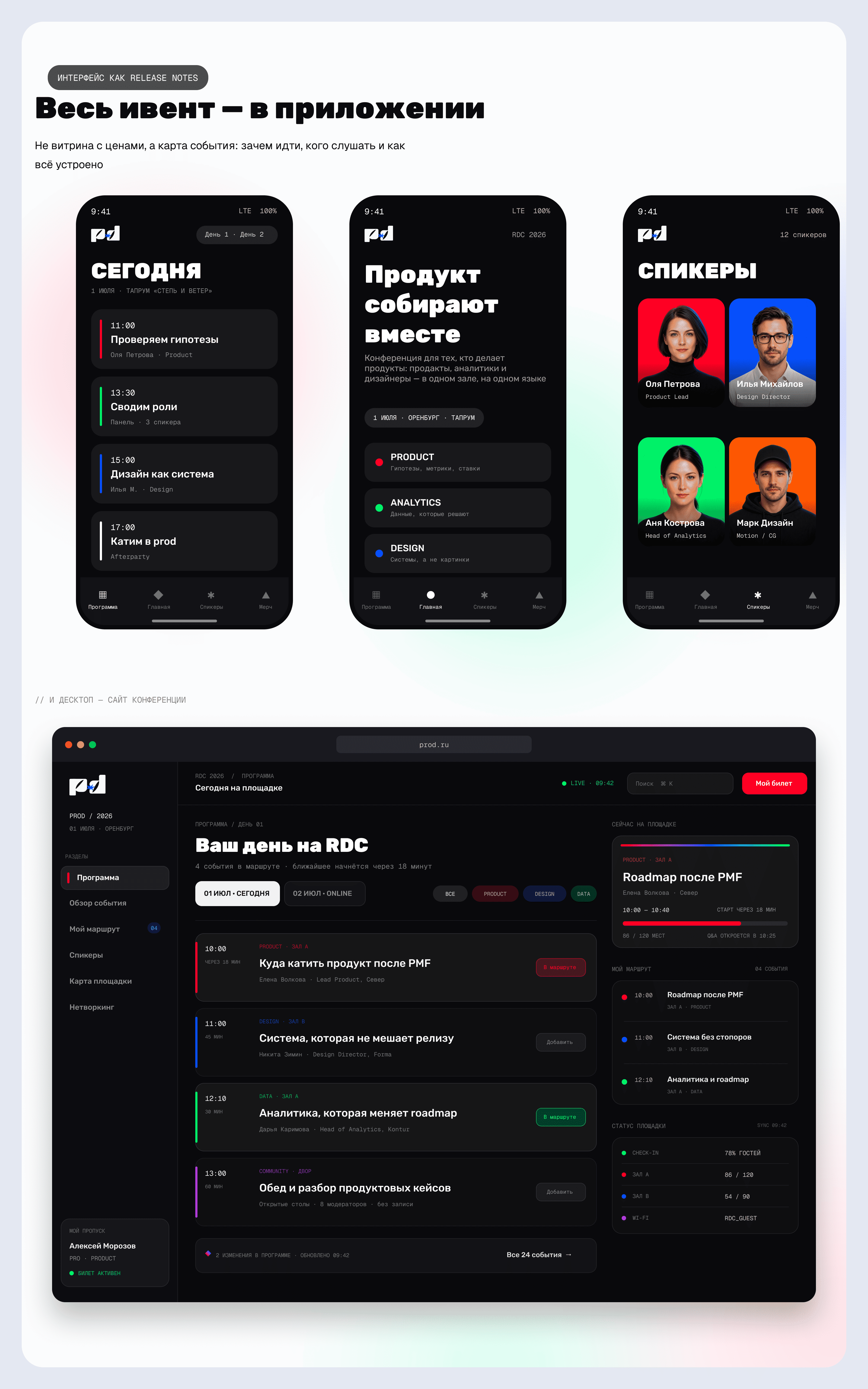 Prod — айдентика продуктового сообщества — Изображение №12 — Брендинг на Dprofile