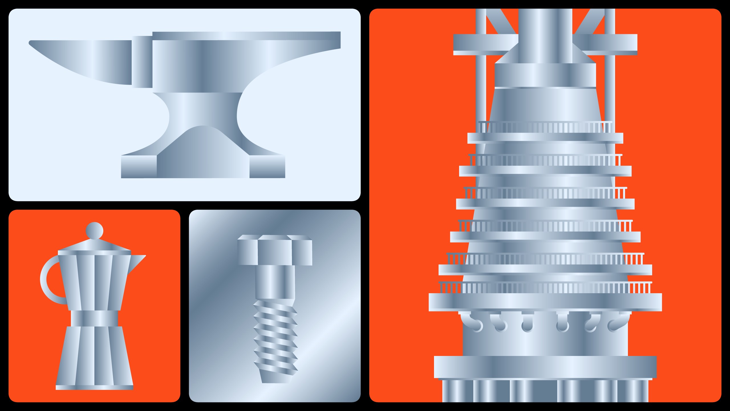 Ребрендинг Музея «Центр Mеталлургической Промышленности» — Изображение №6 — Брендинг, Графика на Dprofile