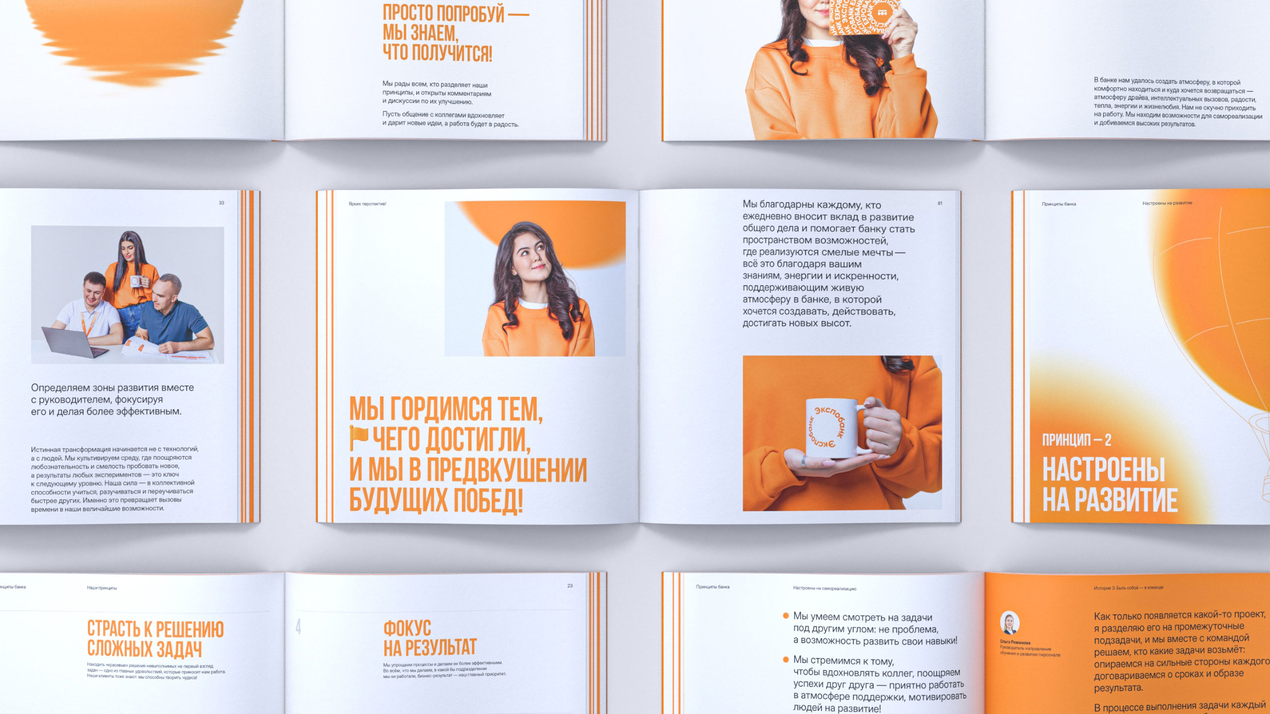 Оранжевая книга «Экспобанка» — Изображение №13 — Графика на Dprofile