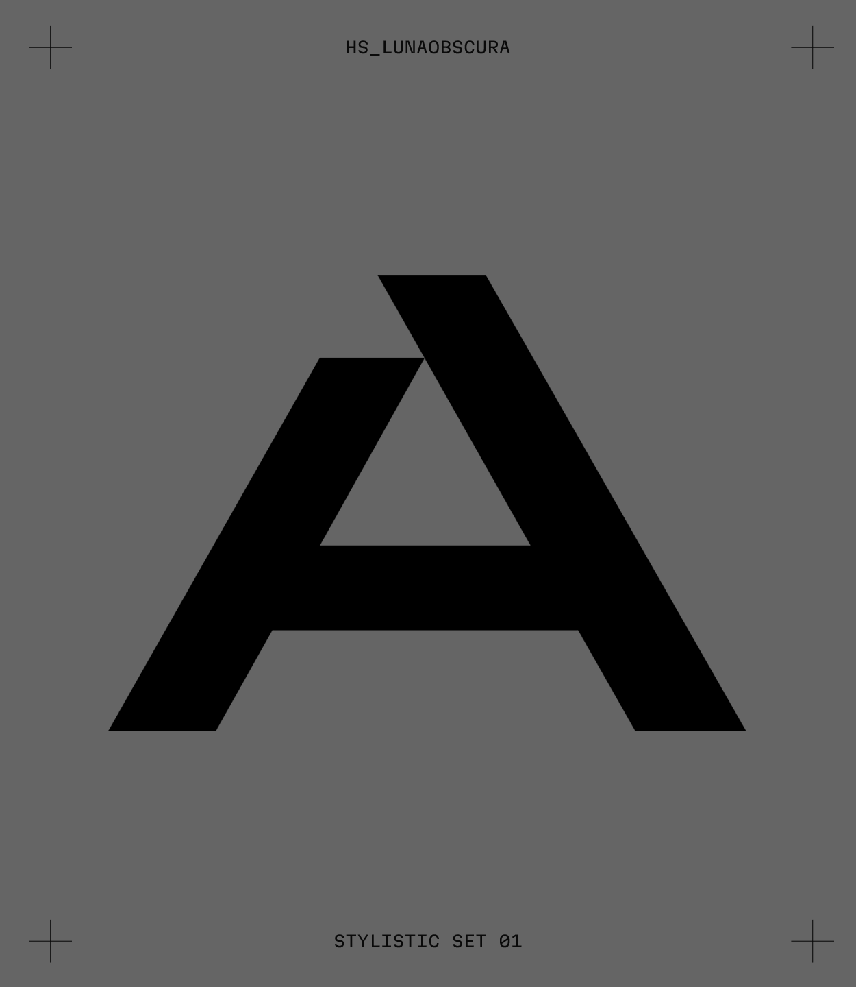 LunaObscura [Free Font] — Изображение №4 — Иллюстрация, Графика на Dprofile