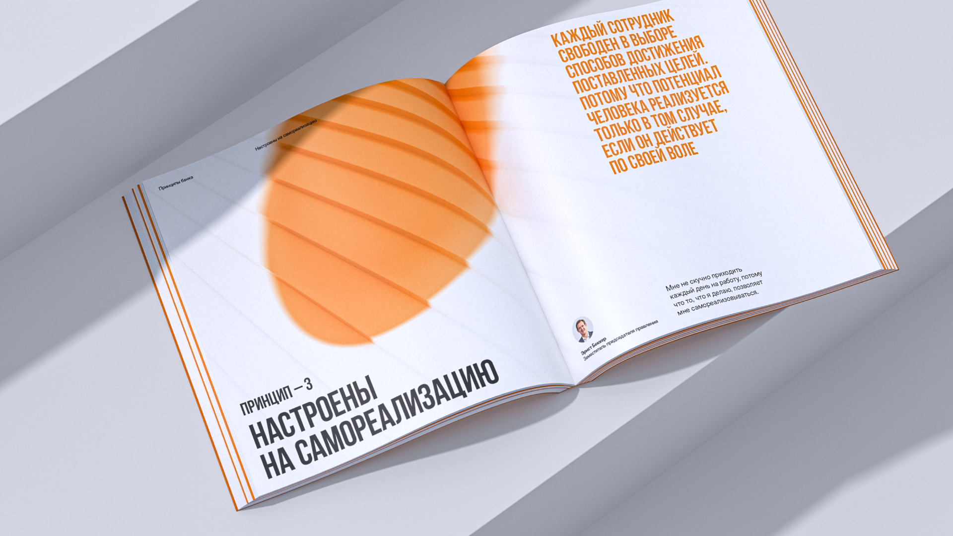 Оранжевая книга «Экспобанка» — Изображение №4 — Графика на Dprofile