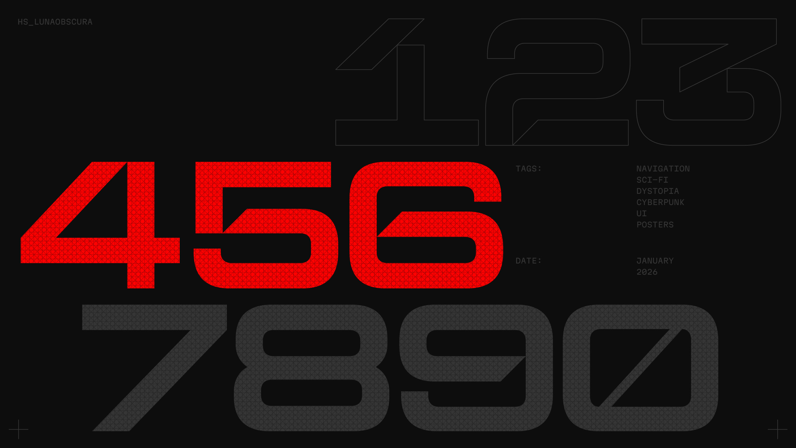 LunaObscura [Free Font] — Изображение №8 — Иллюстрация, Графика на Dprofile