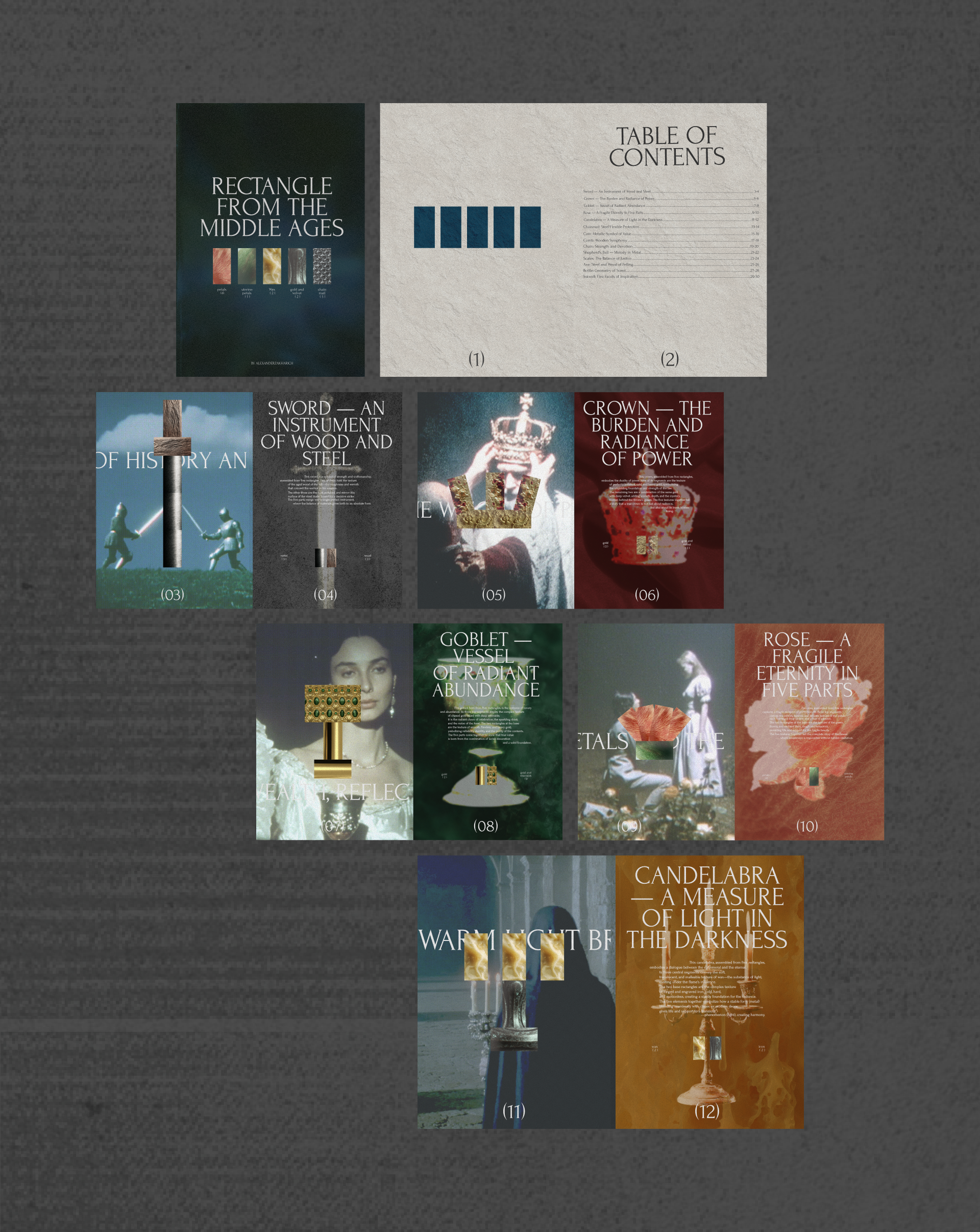 Визуальное исследование - rectangle from the middle ages — Изображение №7 — Графика на Dprofile