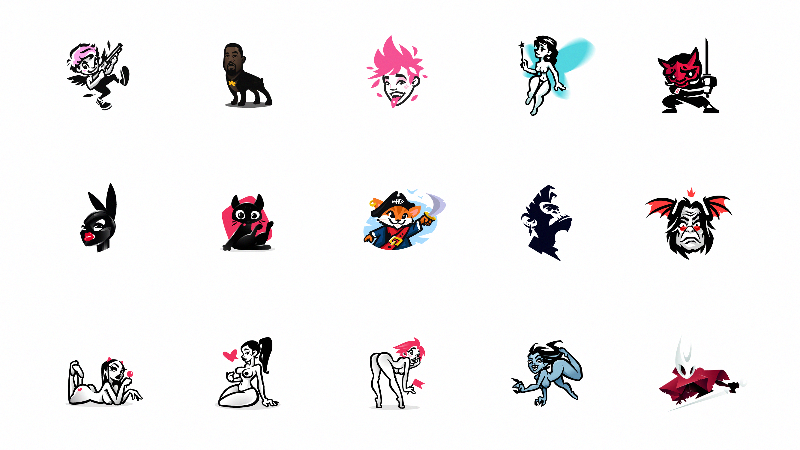 НЕЛОГОТИПЫ — Изображение №26 — Брендинг, Иллюстрация на Dprofile