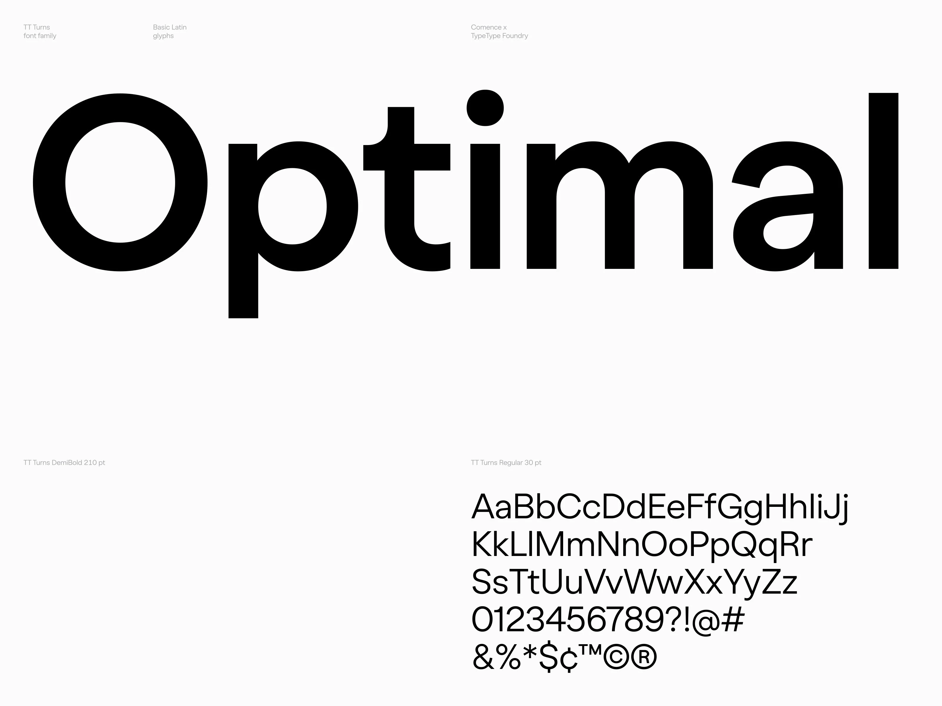 TT Turns Font & Specimen — Изображение №5 — Брендинг, Графика на Dprofile