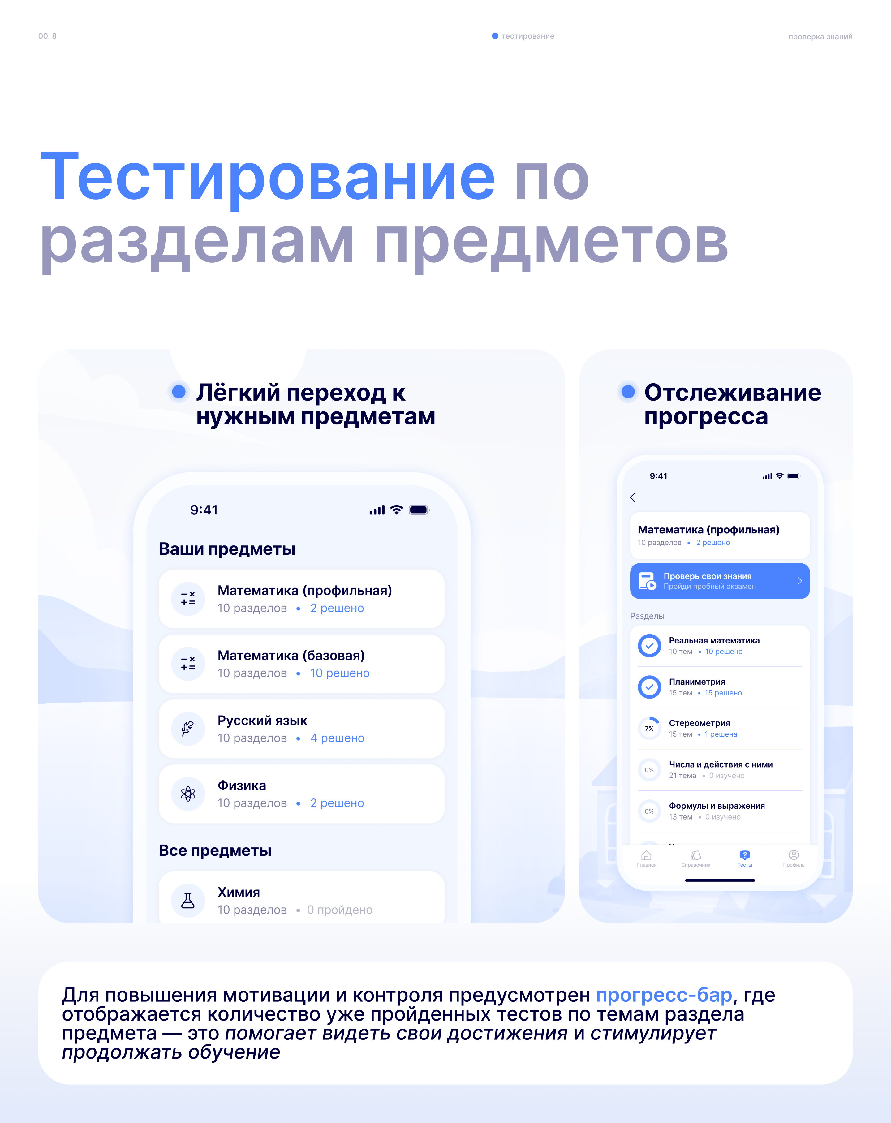 LIBRIUM — мобильное приложение для обучения — Изображение №9 — Интерфейсы на Dprofile