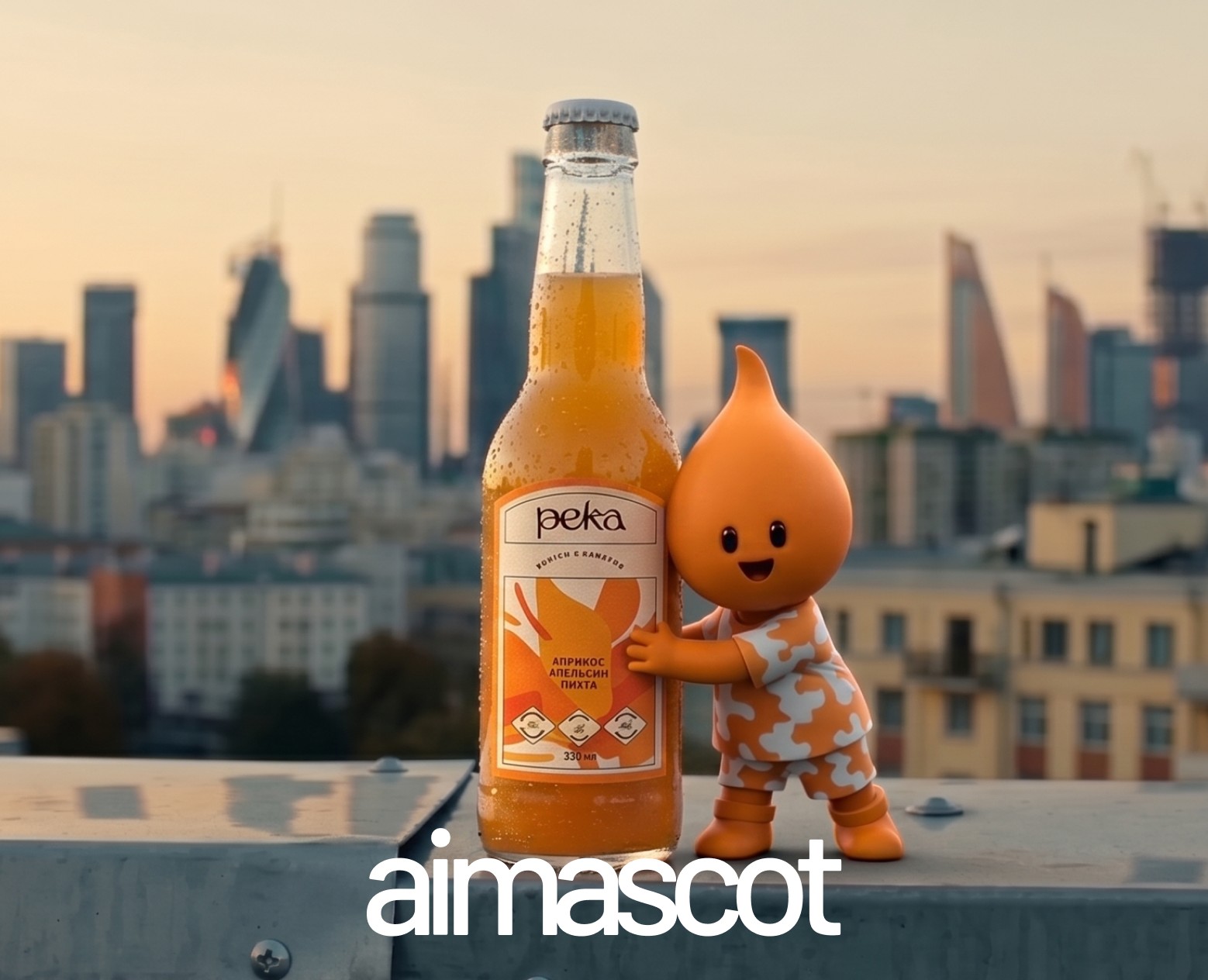 AI MASCOT REKA — Брендинг, Нейро на Dprofile