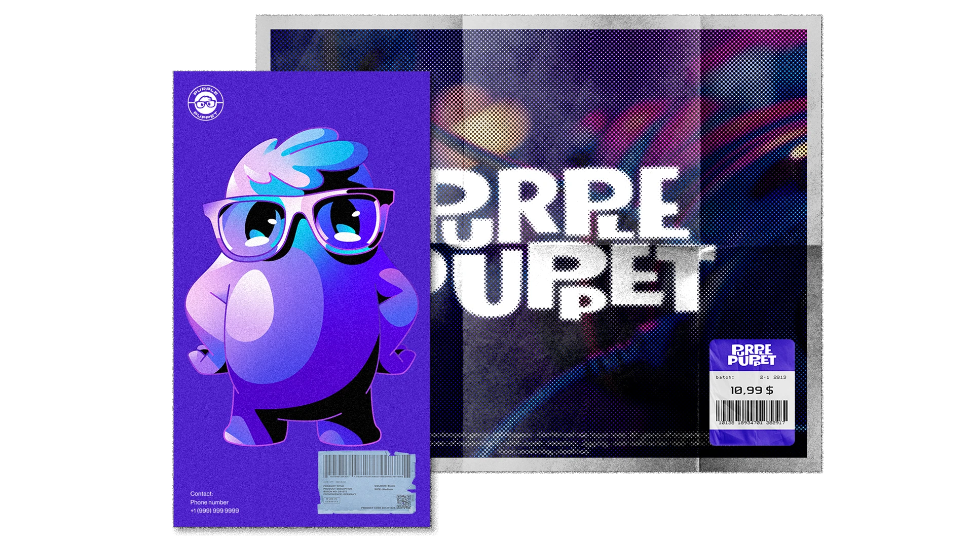 Purple Puppet — Изображение №16 — Брендинг, Иллюстрация на Dprofile