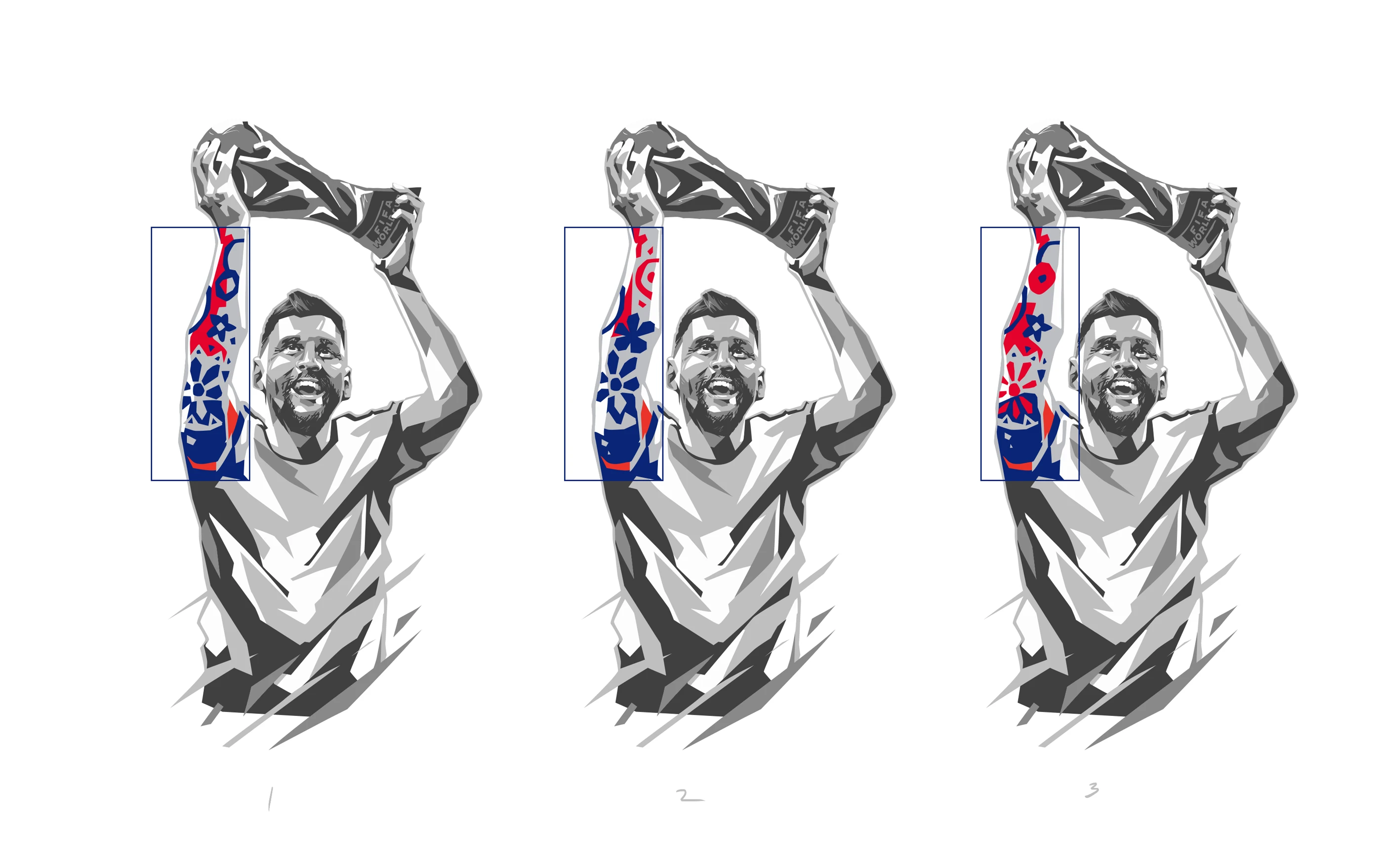 2026 FIFA World Cup x Michelob Ultra — лимитированная серия банок с Лионелем Месси — Изображение №9 — Иллюстрация, Промдизайн на Dprofile