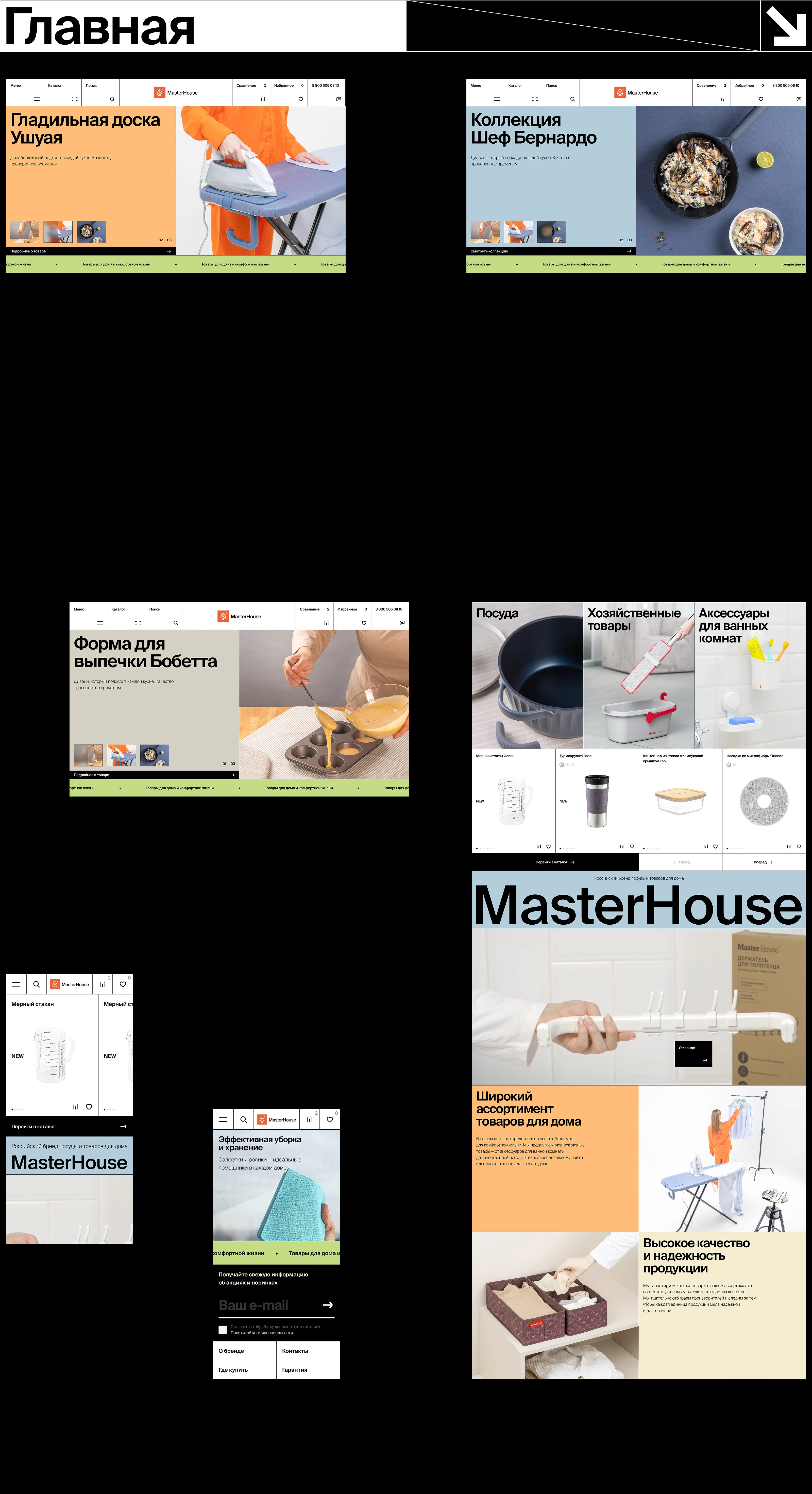 Master House — Изображение №4 — Интерфейсы, Анимация на Dprofile