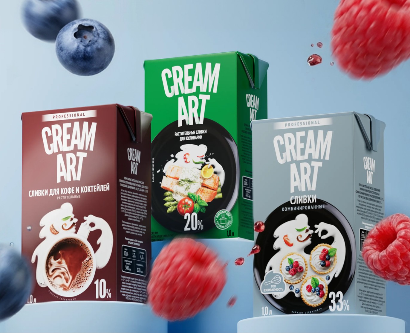 CREAMART — Интерфейсы, Иллюстрация на Dprofile