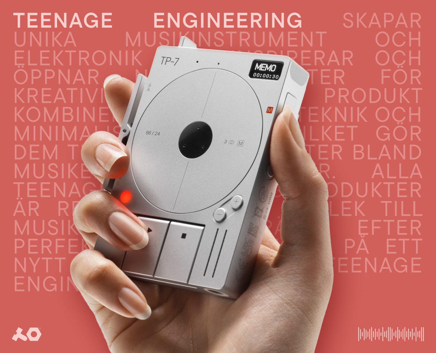 Teenage Engineering — Интерфейсы, Брендинг на Dprofile