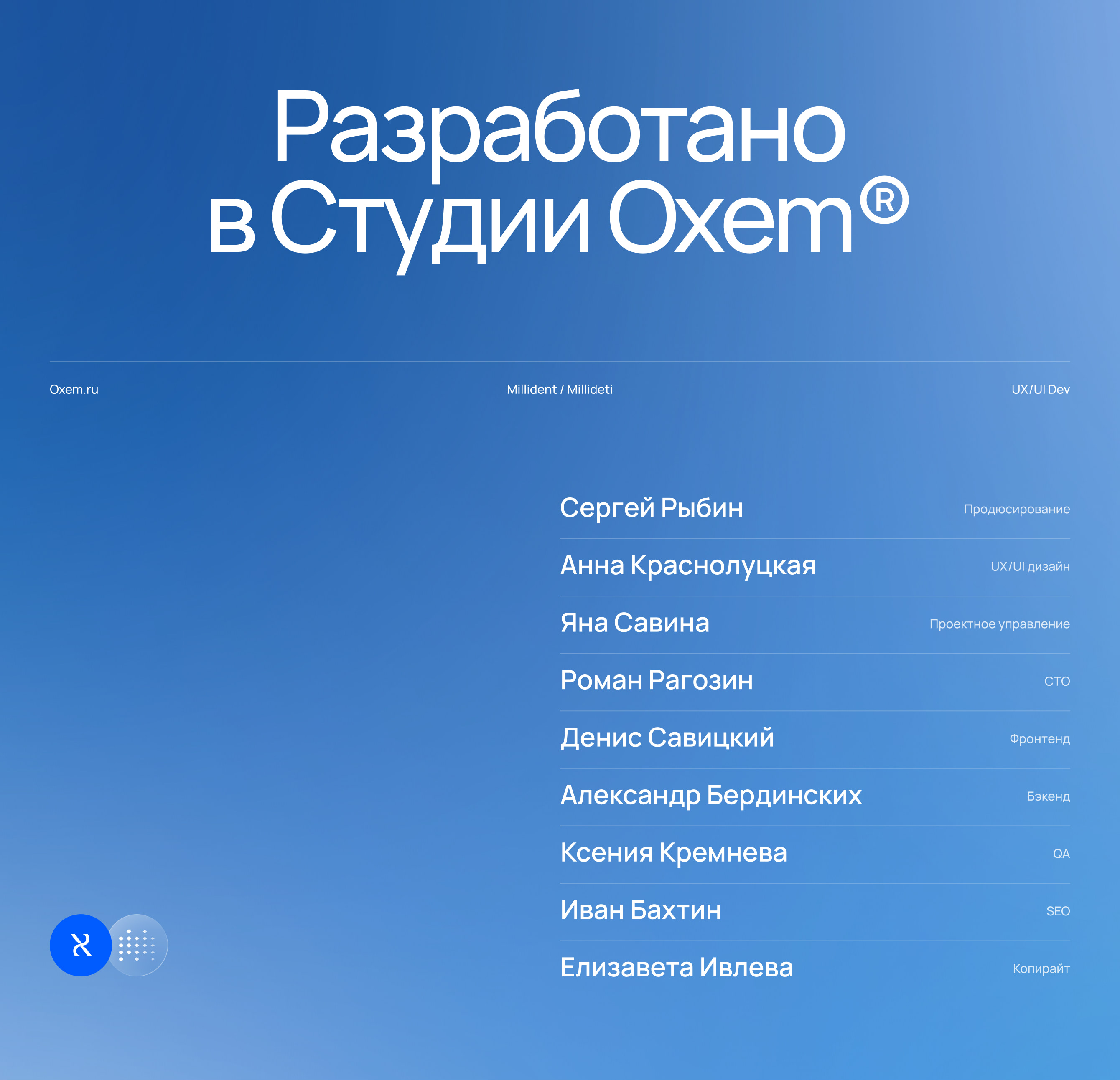 Миллидент — Изображение №20 — Интерфейсы, Брендинг на Dprofile