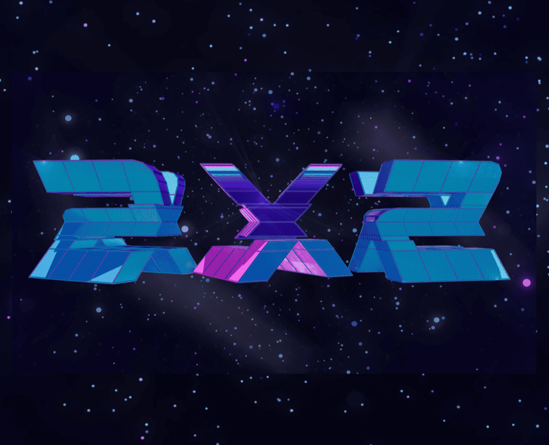 Анимационный ролик с логотипом «2x2» — 3D, Анимация на Dprofile