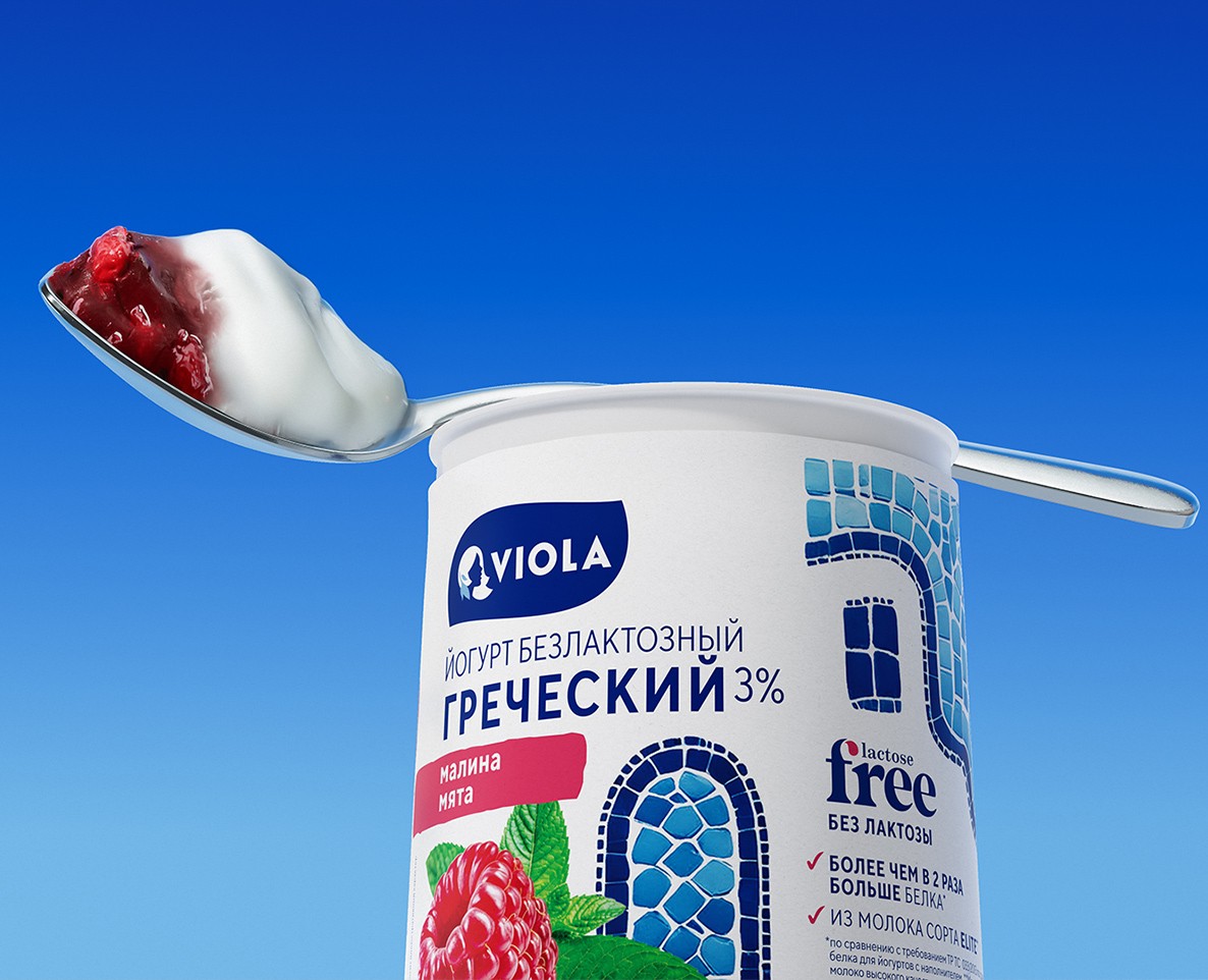 Viola: финская забота и греческая щедрость вкуса — Брендинг на Dprofile