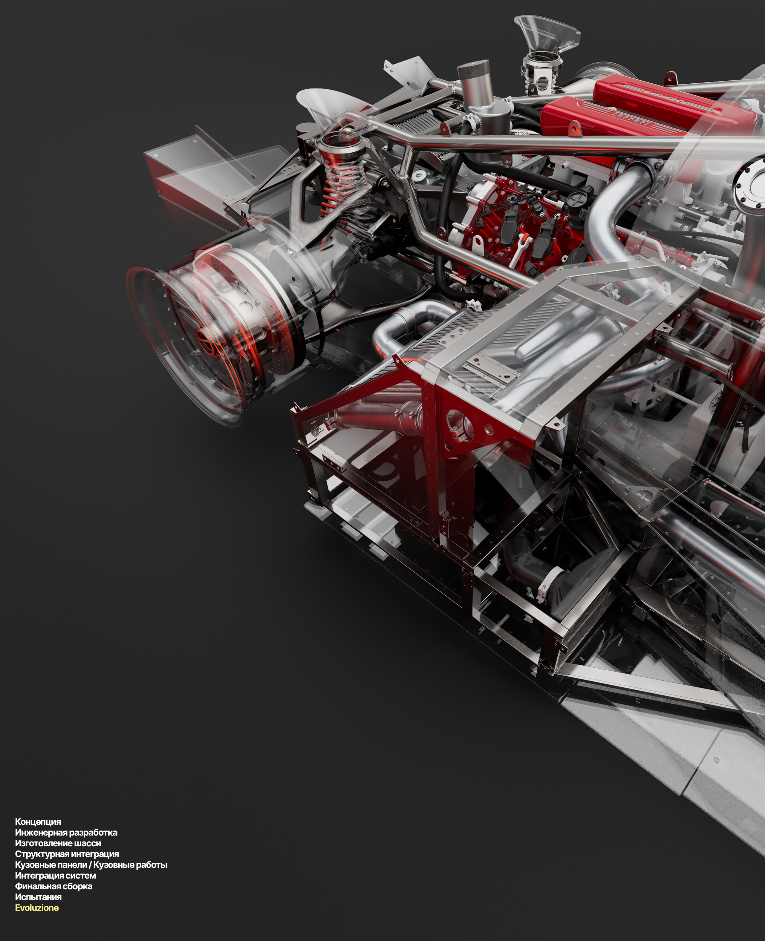 FERRARI F40C EVOLUZIONE — Изображение №18 — 3D, Промдизайн на Dprofile